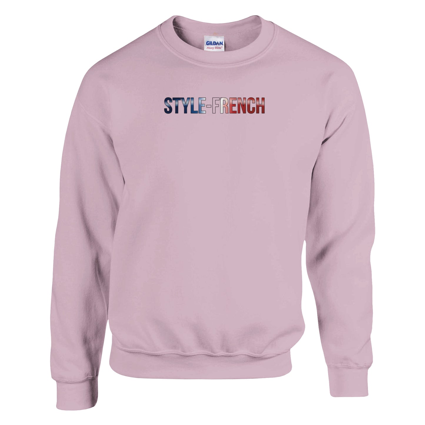 Damen-Sweatshirt „debout la France“ im klassischen französischen Rundhals-Stil | Gildan® 18000