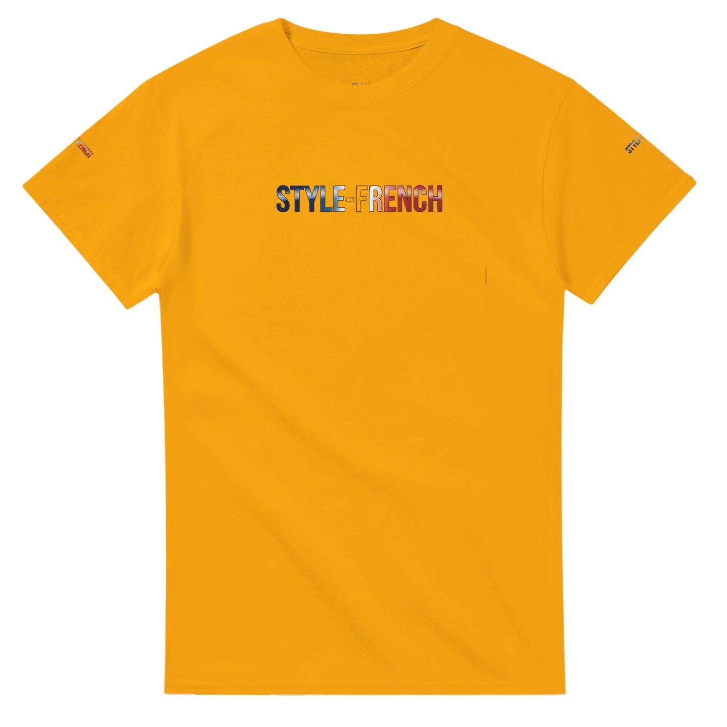 T-Shirt vive la France Herren dick Rundhals | Gildan® 5000