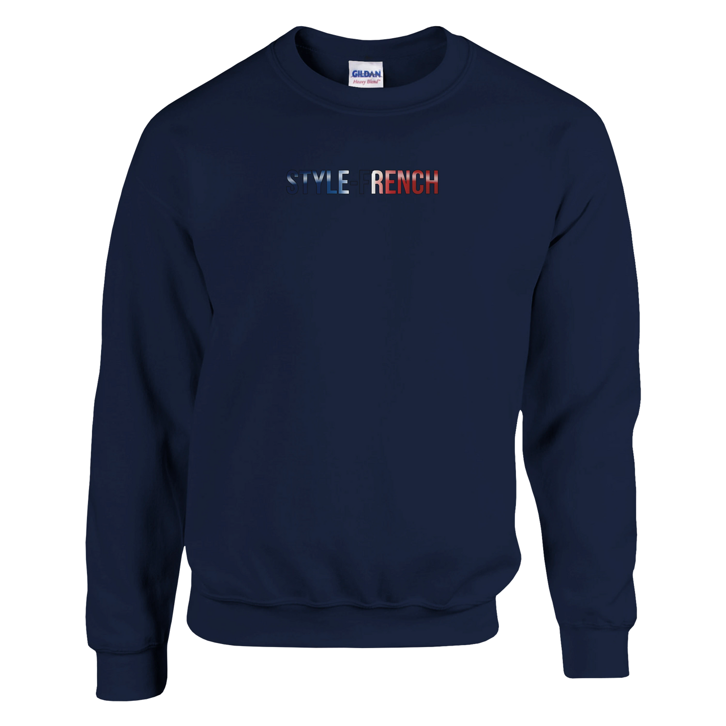 Klassisches Unisex-Sweatshirt Pays de la Loire mit Rundhalsausschnitt | Gildan® 18000