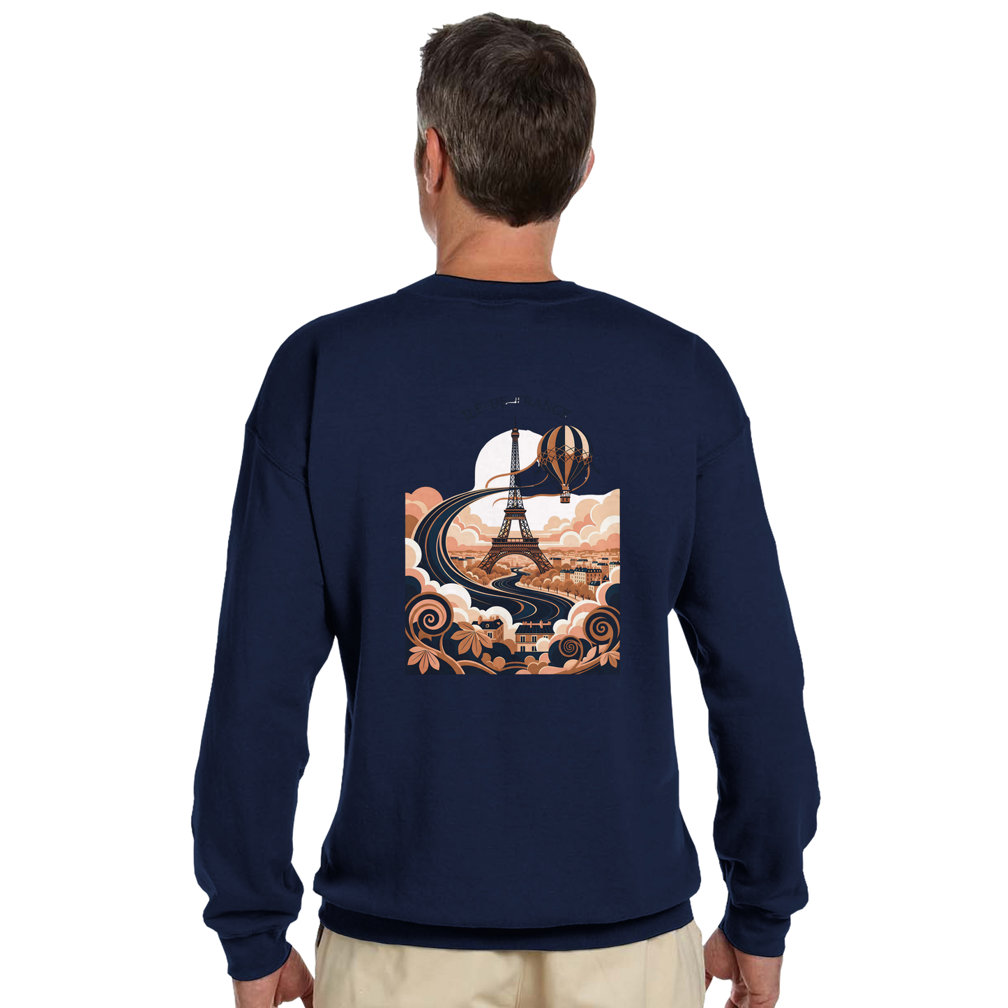 Ile de France Unisex Classic Crewneck Sweatshirt | Gildan® 18000
