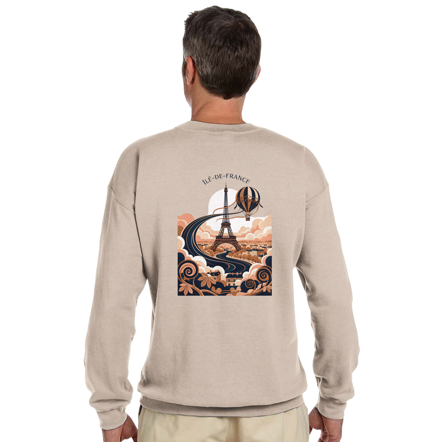 Ile de France Unisex Classic Crewneck Sweatshirt | Gildan® 18000