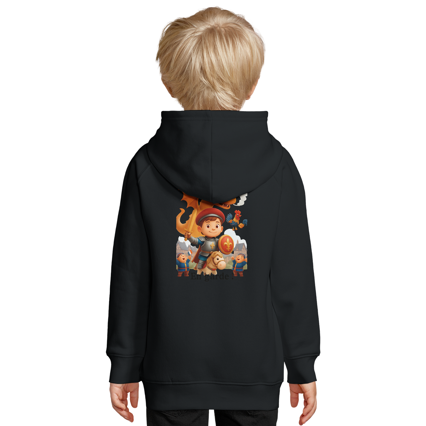Kapuzenpullover für Jungen „Kleiner Ritter Frankreichs“ Bio | SOL'S Stellar Kids 03576
