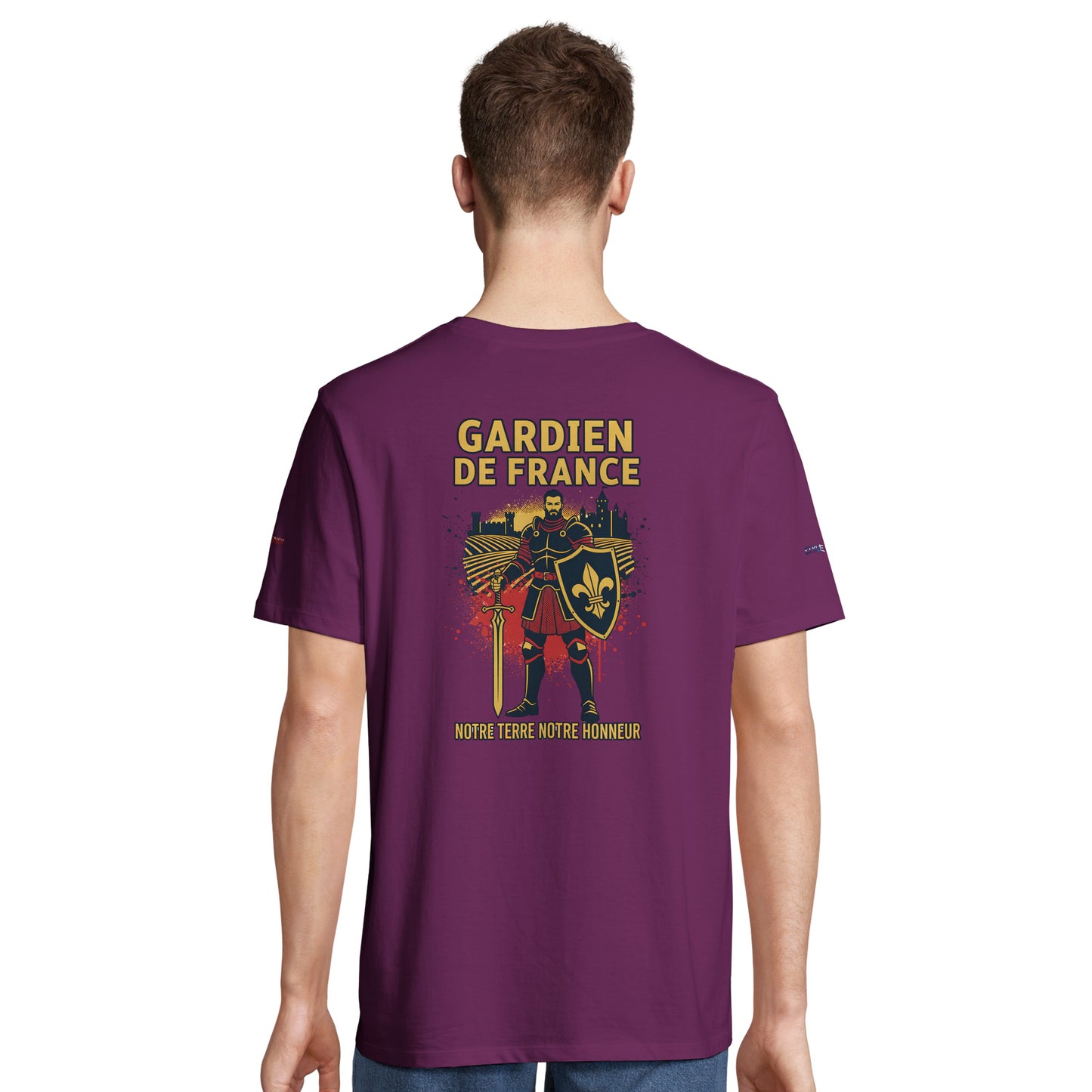 T-Shirt für Herren Frankreich Torwart Baumwolle in Bio-Umstellung | SOL'S Legend 03981