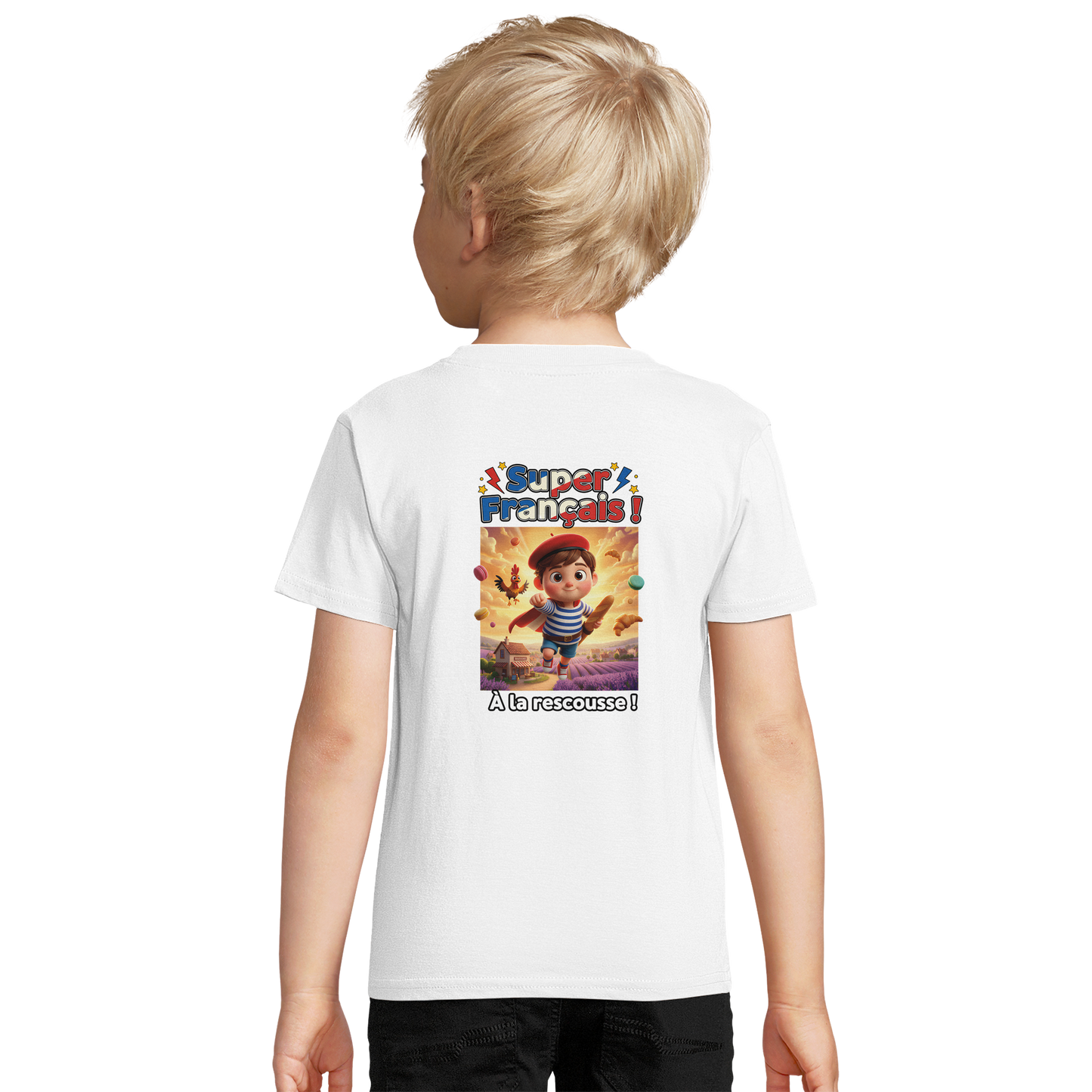 SOL'S Pioneer Kids 03578 Organic cotton T-shirt for boys, French style, fitted