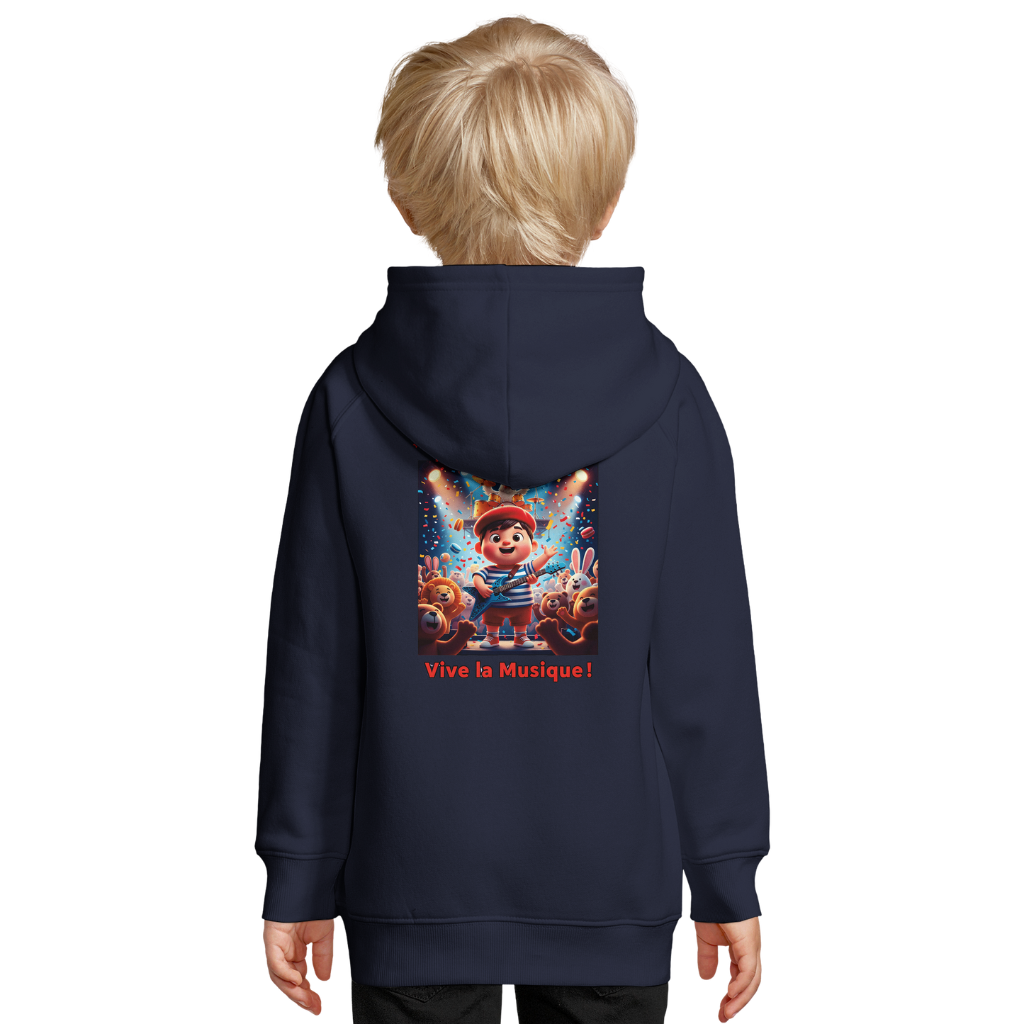 Hoodie für Jungen "rock'n français" bio | SOL'S Stellar Kids 03576