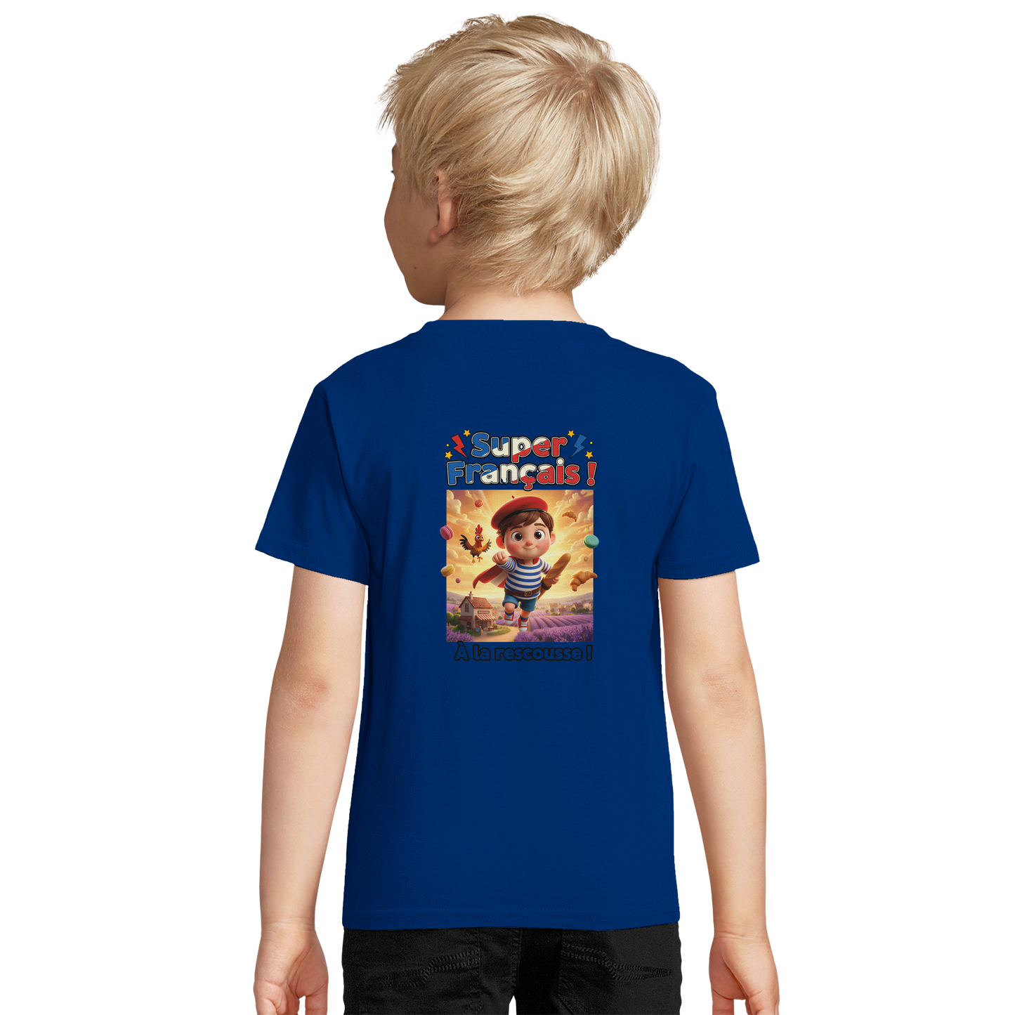 SOL'S Pioneer Kids 03578 Organic cotton T-shirt for boys, French style, fitted