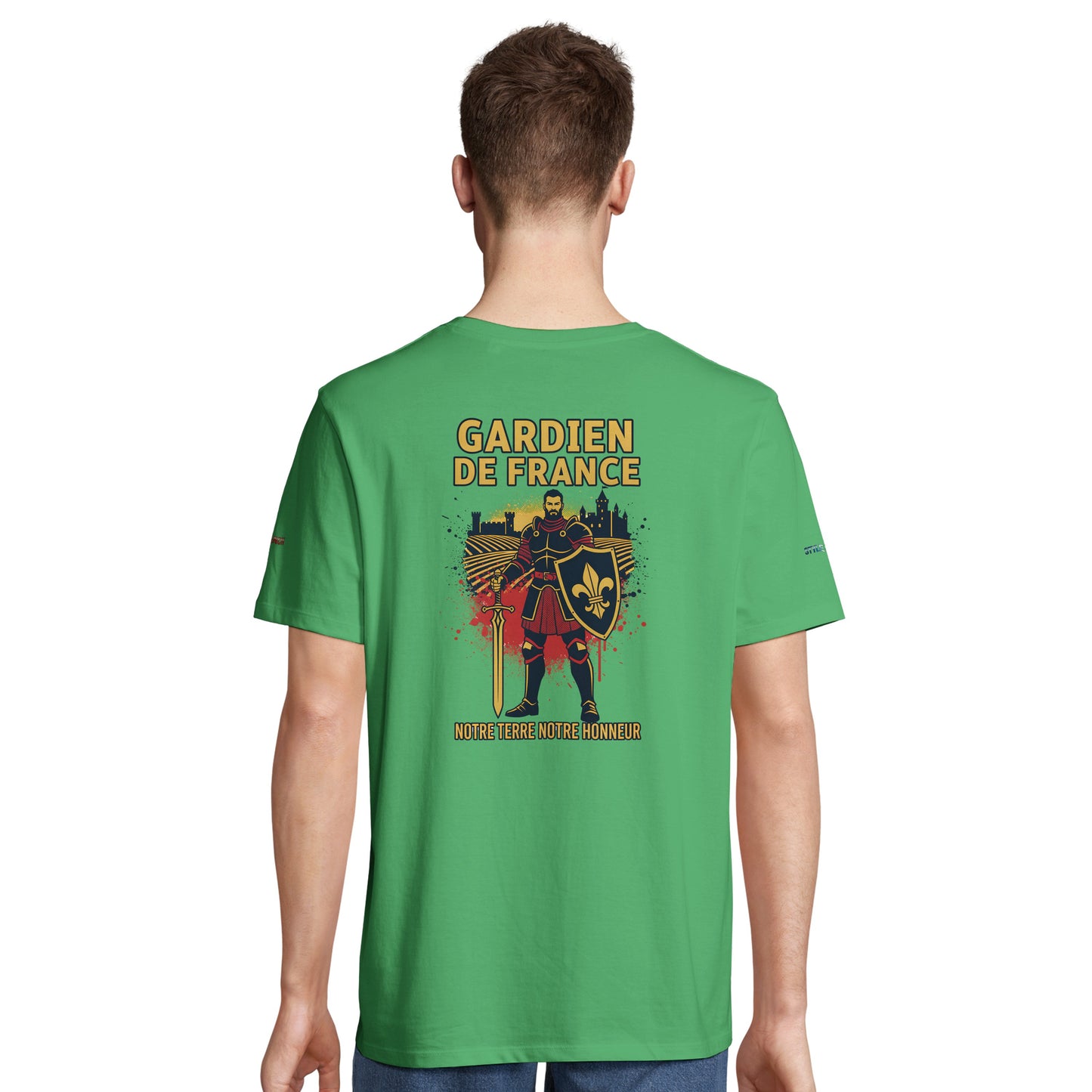 T-Shirt für Herren Frankreich Torwart Baumwolle in Bio-Umstellung | SOL'S Legend 03981