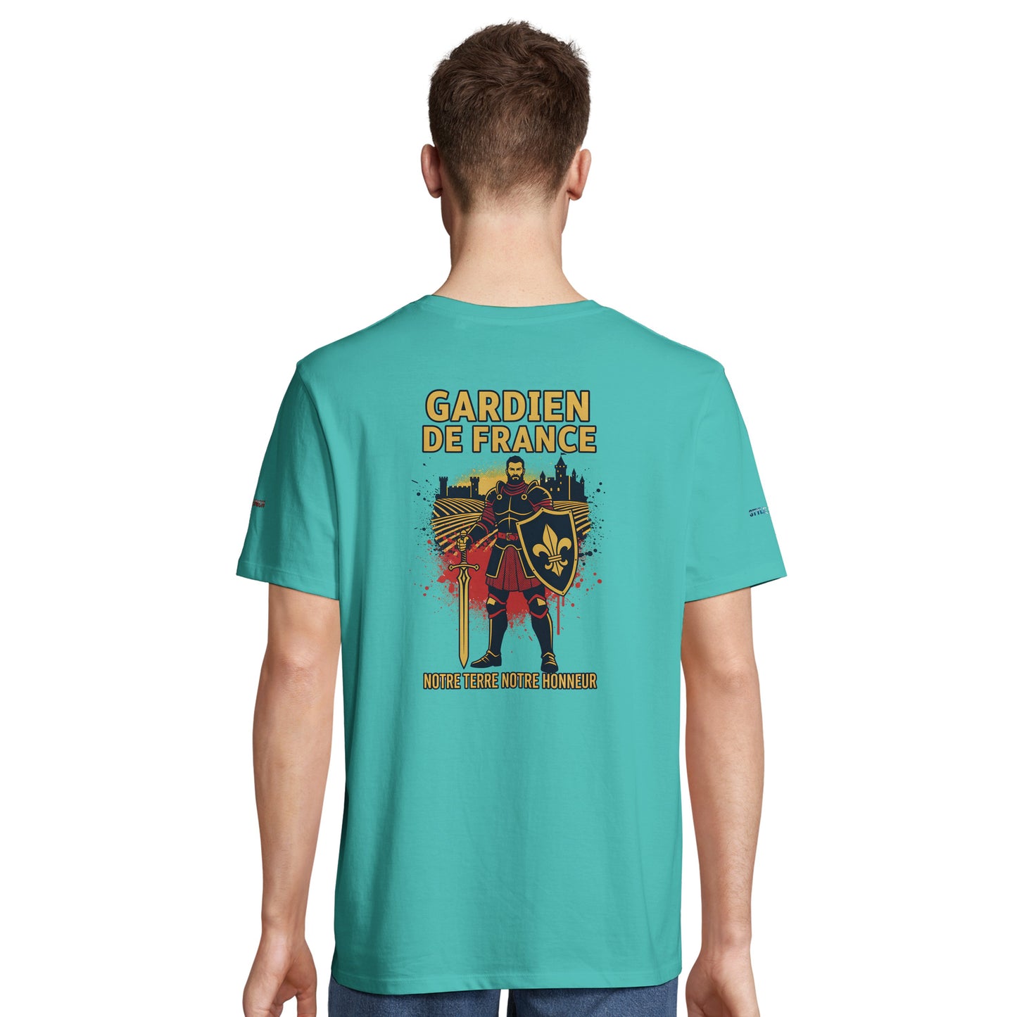T-Shirt für Herren Frankreich Torwart Baumwolle in Bio-Umstellung | SOL'S Legend 03981