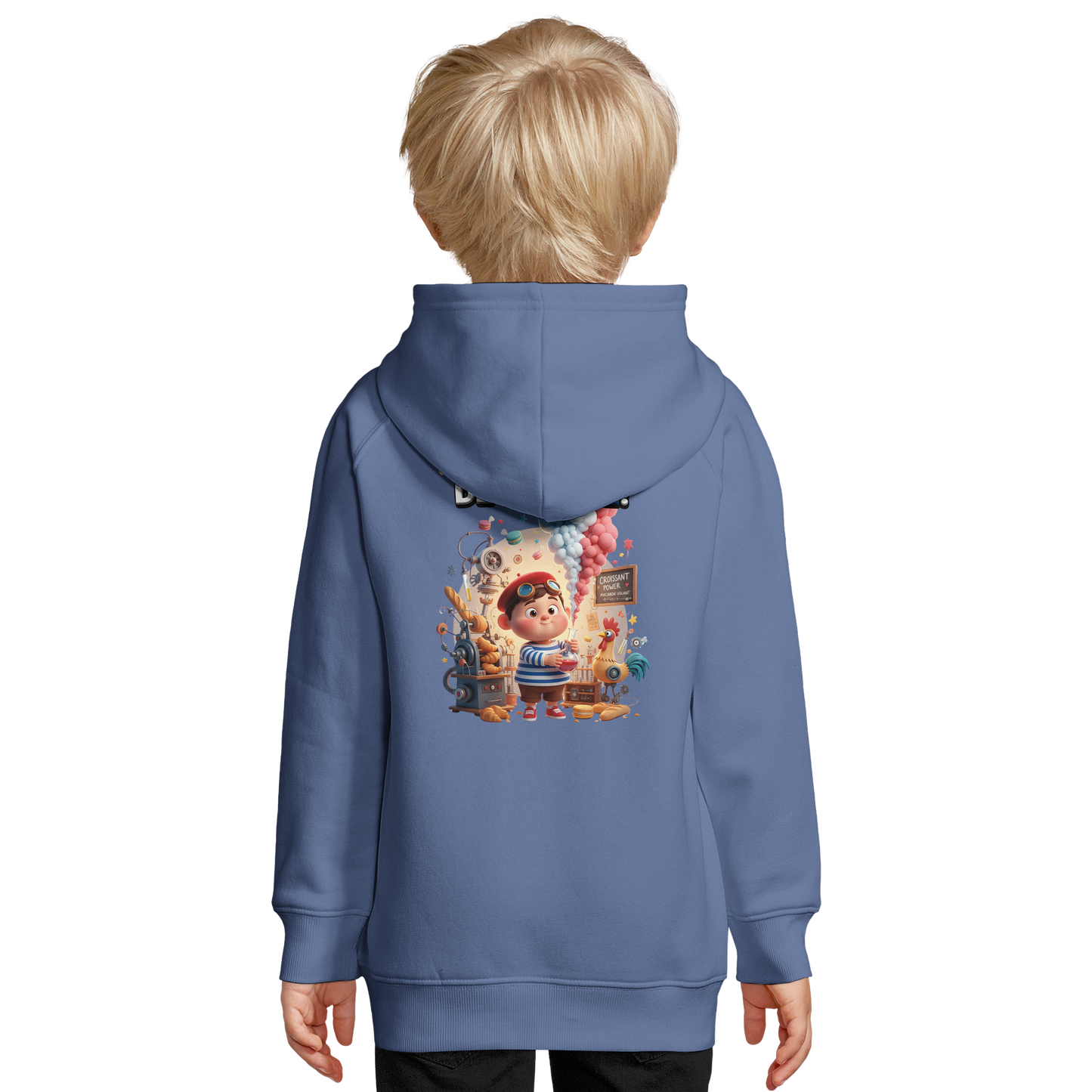 Kapuzenpullover für Jungen „Kleines Genie“ Französisch bio | SOL'S Stellar Kids 03576