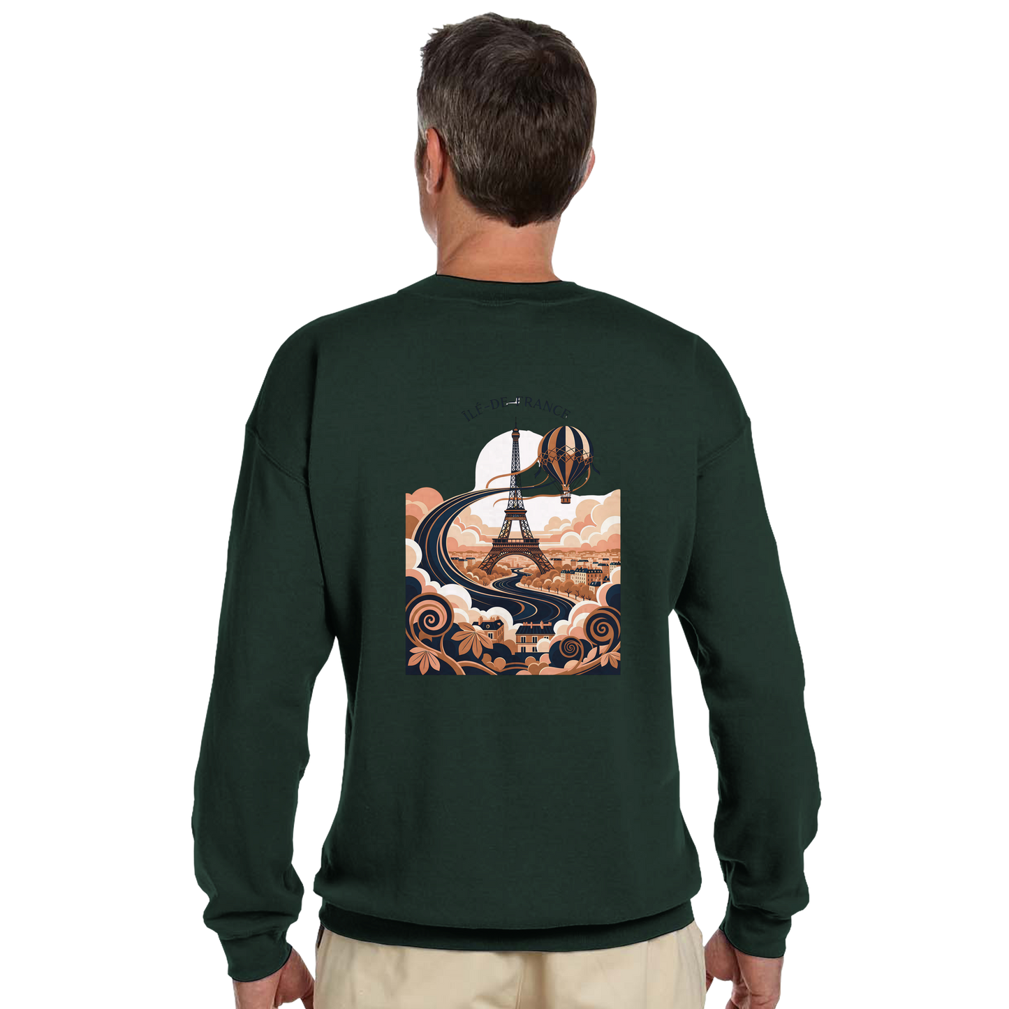 Ile de France Unisex Classic Crewneck Sweatshirt | Gildan® 18000
