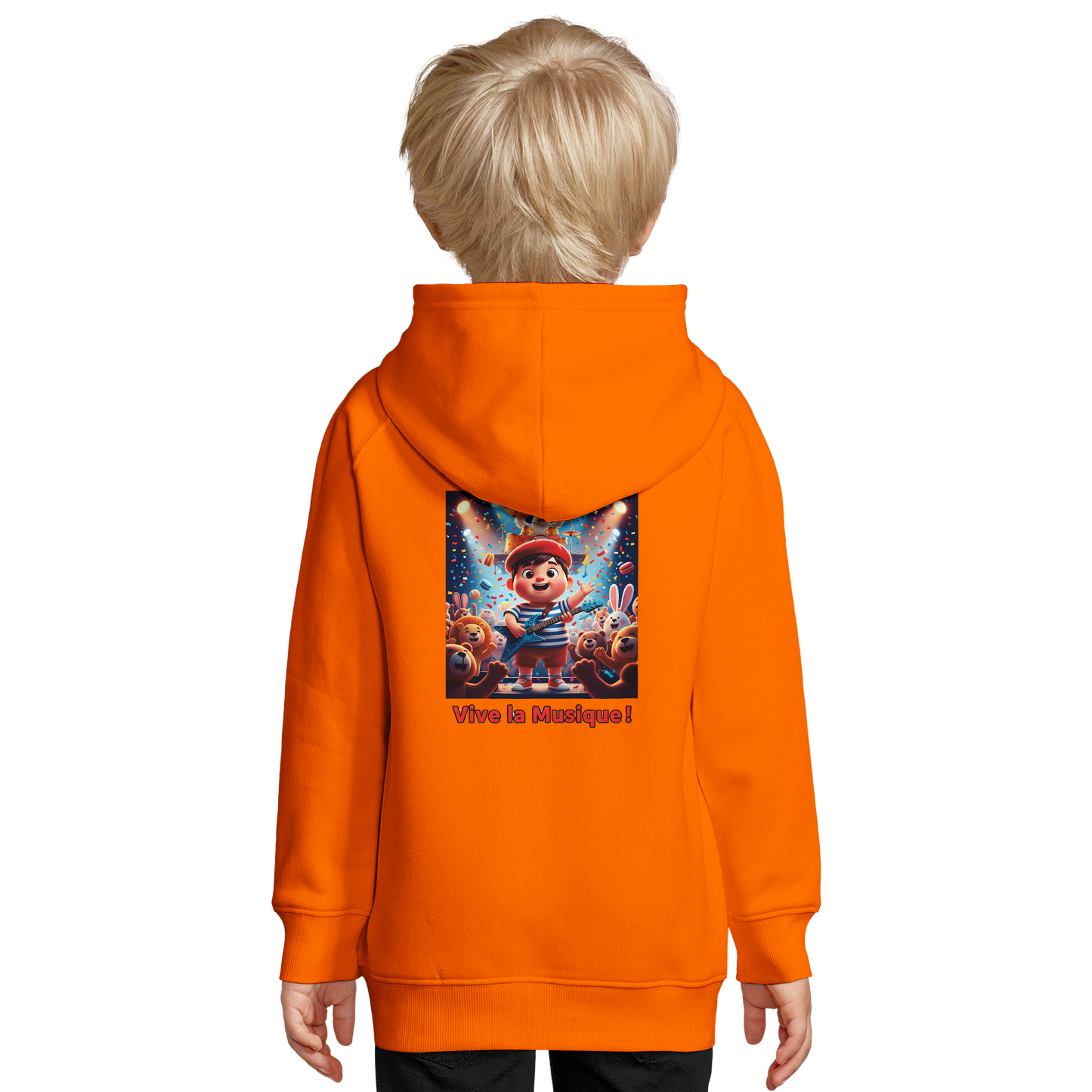 Hoodie für Jungen "rock'n français" bio | SOL'S Stellar Kids 03576
