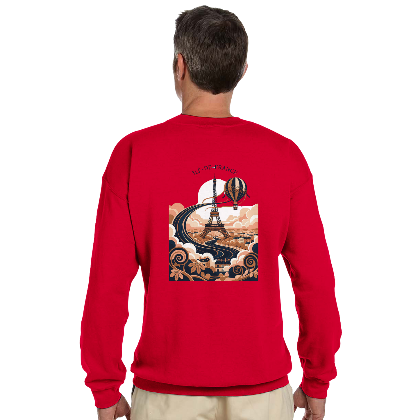 Ile de France Unisex Classic Crewneck Sweatshirt | Gildan® 18000