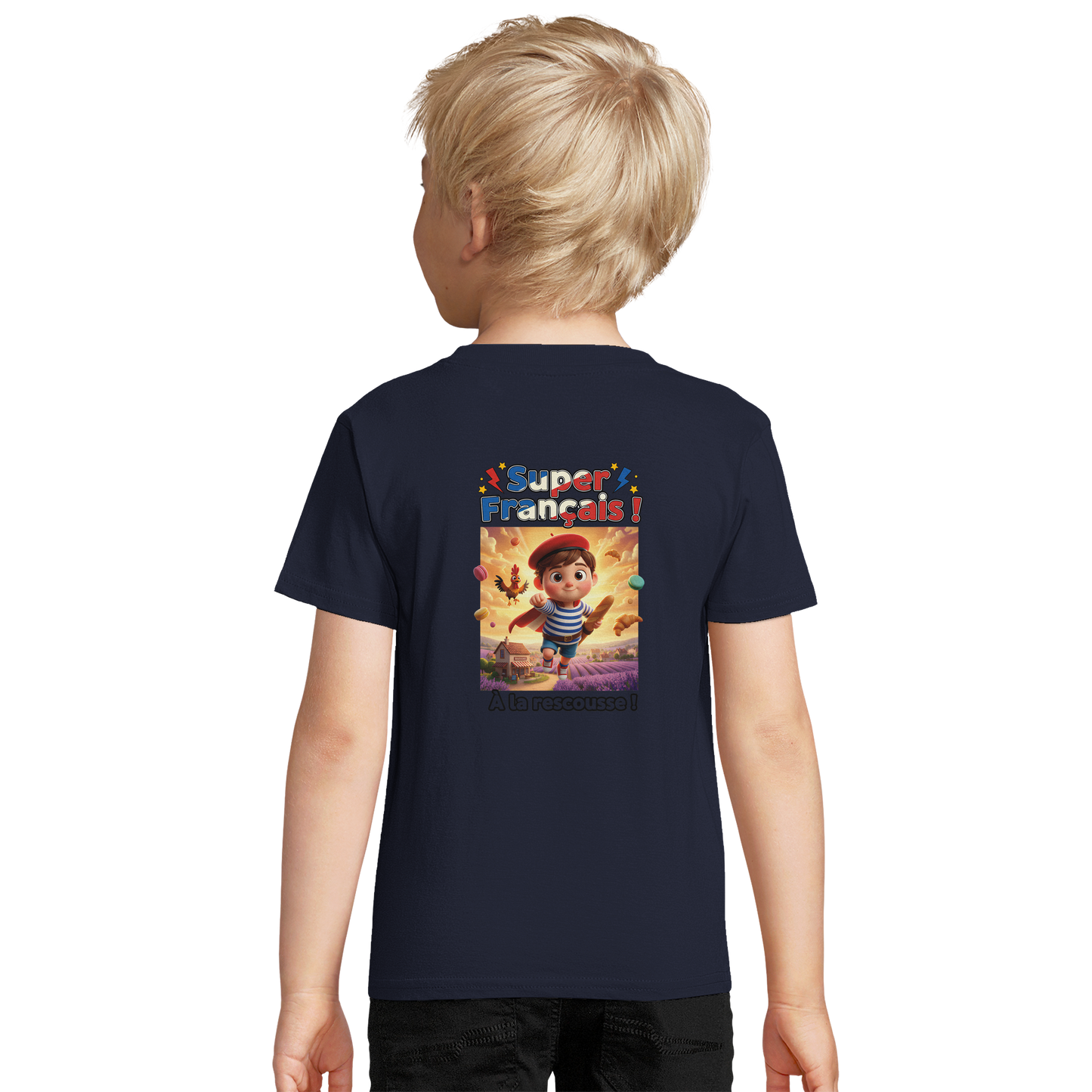 SOL'S Pioneer Kids 03578 Organic cotton T-shirt for boys, French style, fitted