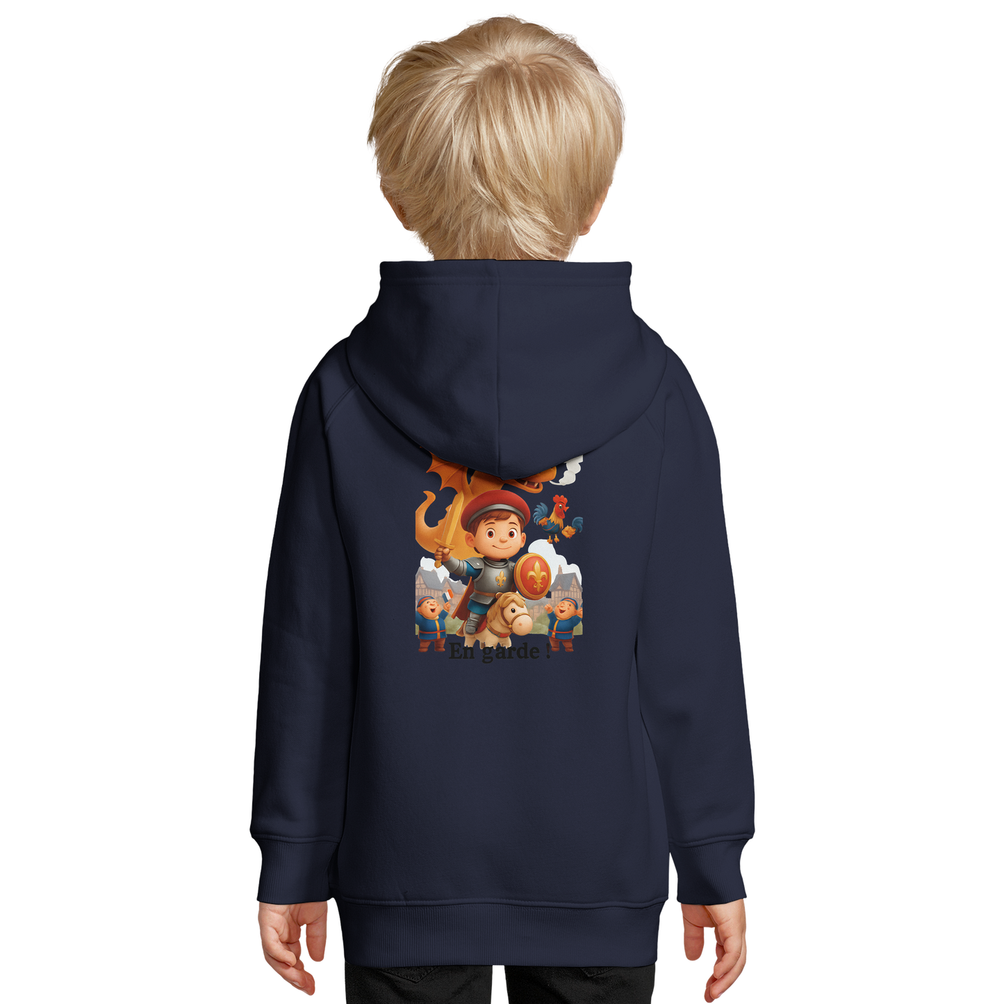 Kapuzenpullover für Jungen „Kleiner Ritter Frankreichs“ Bio | SOL'S Stellar Kids 03576