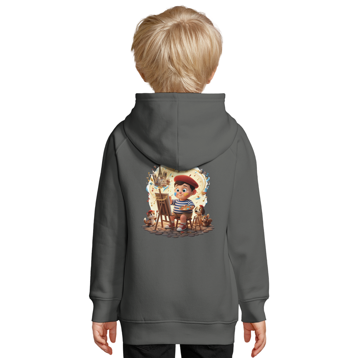 Organic Kids Hoodie Little French Artist | SOL'S Stellar Kids 03576