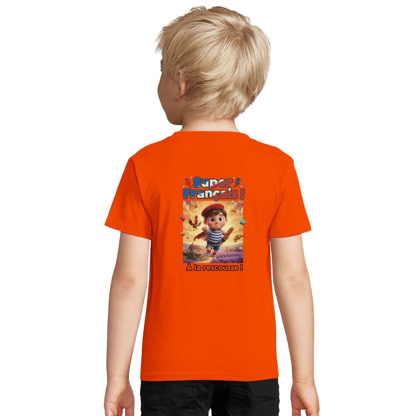SOL'S Pioneer Kids 03578 Organic cotton T-shirt for boys, French style, fitted