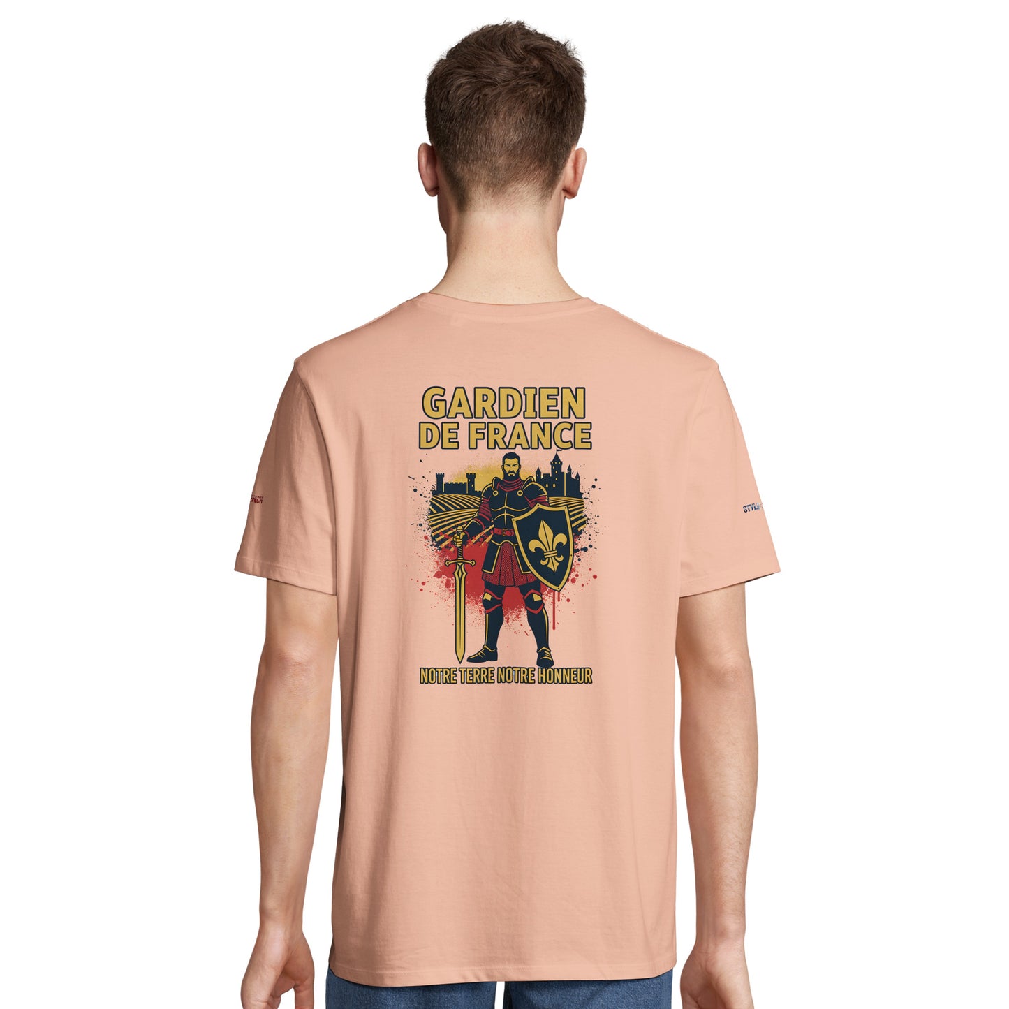 T-Shirt für Herren Frankreich Torwart Baumwolle in Bio-Umstellung | SOL'S Legend 03981