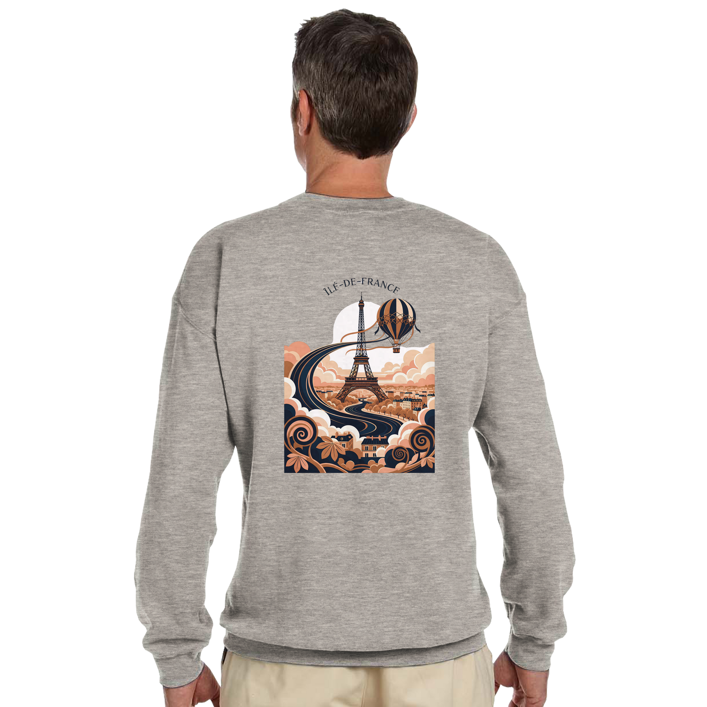 Ile de France Unisex Classic Crewneck Sweatshirt | Gildan® 18000
