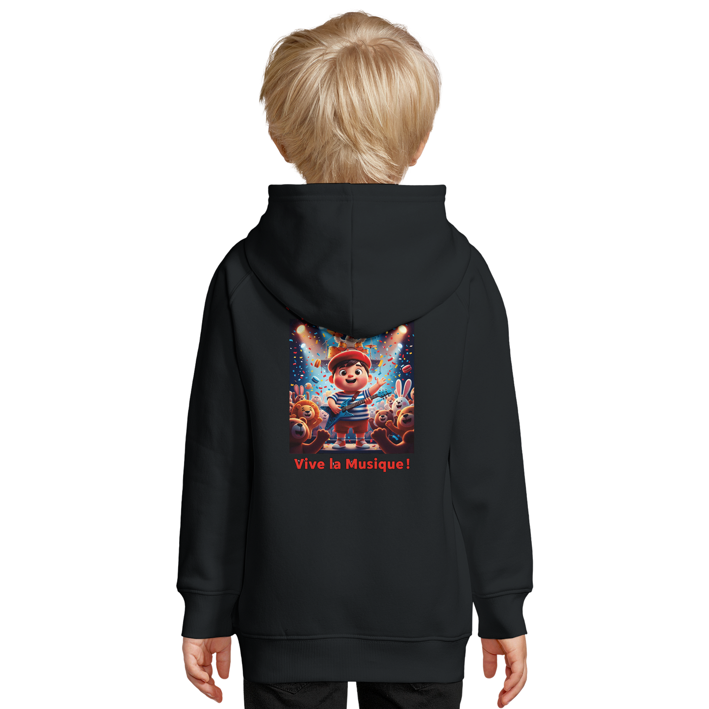 Hoodie für Jungen "rock'n français" bio | SOL'S Stellar Kids 03576
