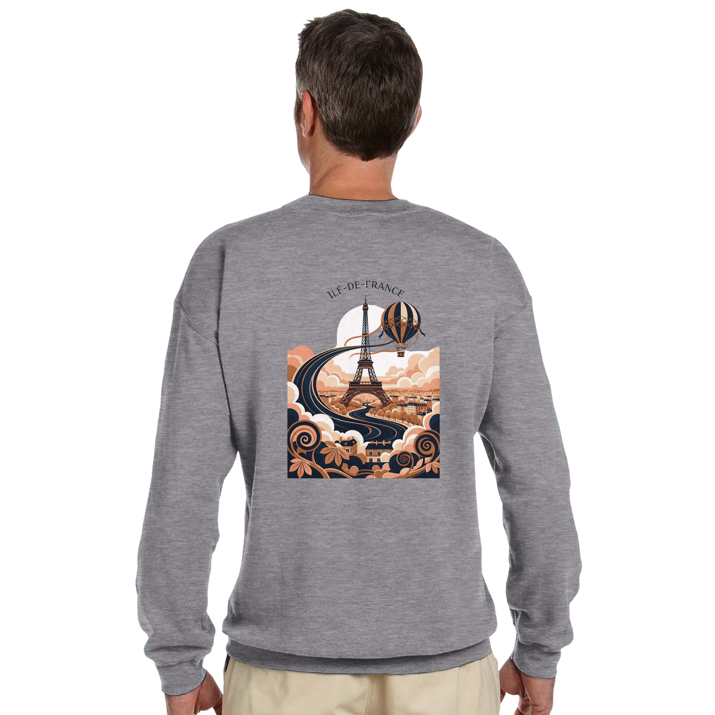 Ile de France Unisex Classic Crewneck Sweatshirt | Gildan® 18000