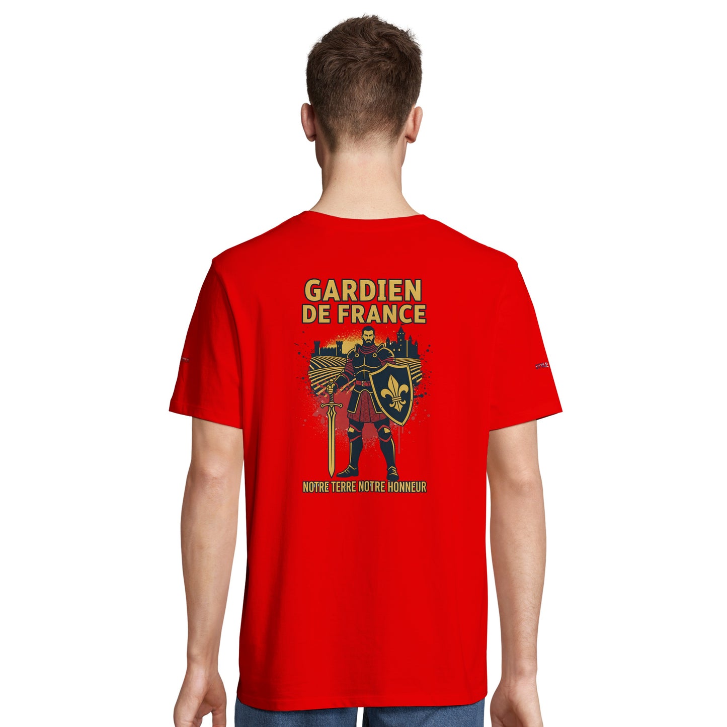 T-Shirt für Herren Frankreich Torwart Baumwolle in Bio-Umstellung | SOL'S Legend 03981