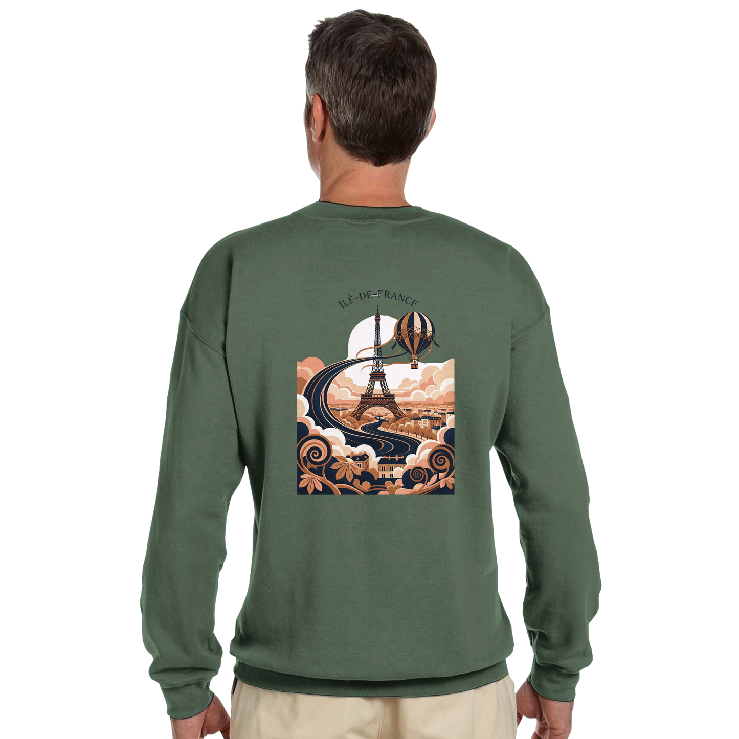 Ile de France Unisex Classic Crewneck Sweatshirt | Gildan® 18000