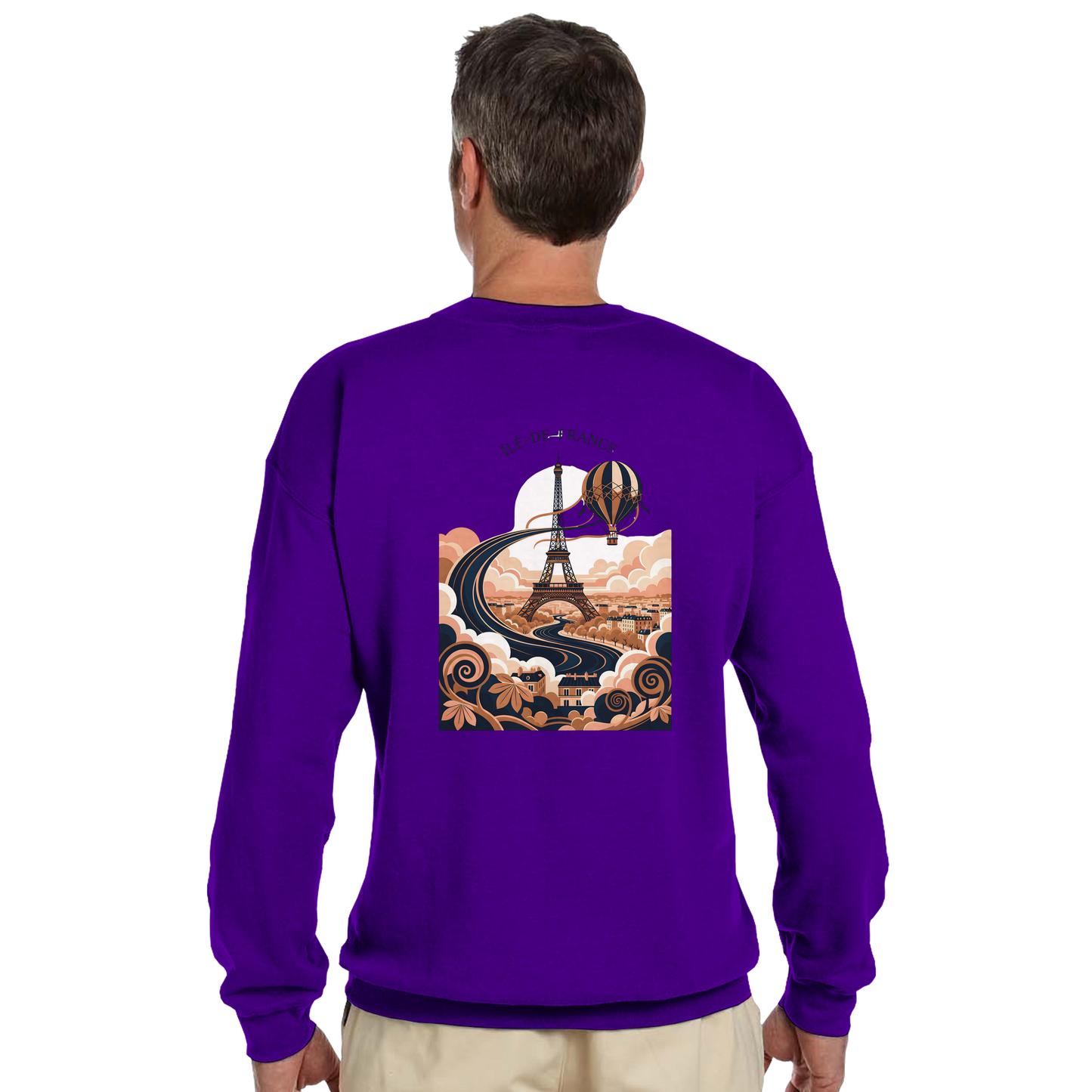 Ile de France Unisex Classic Crewneck Sweatshirt | Gildan® 18000