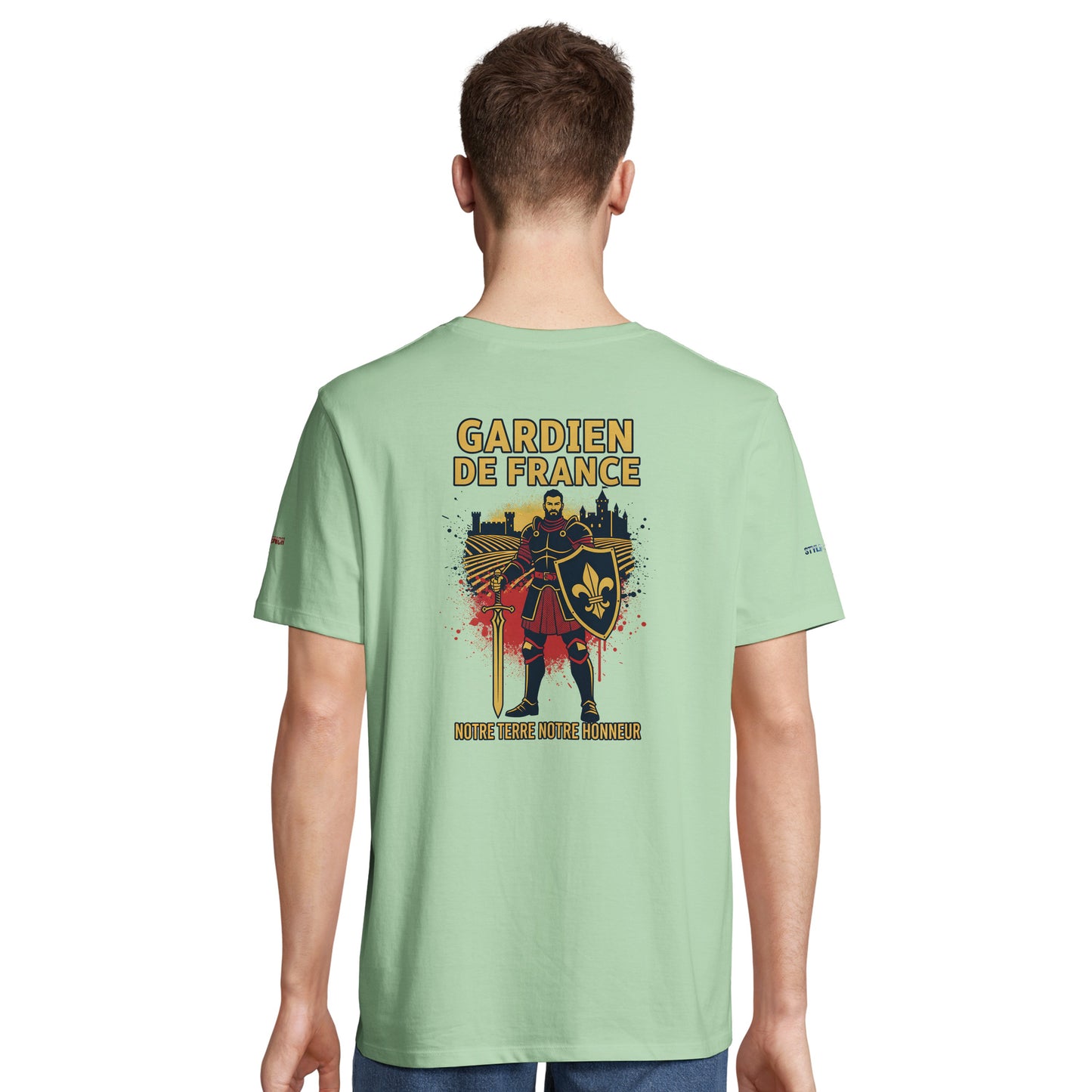 T-Shirt für Herren Frankreich Torwart Baumwolle in Bio-Umstellung | SOL'S Legend 03981