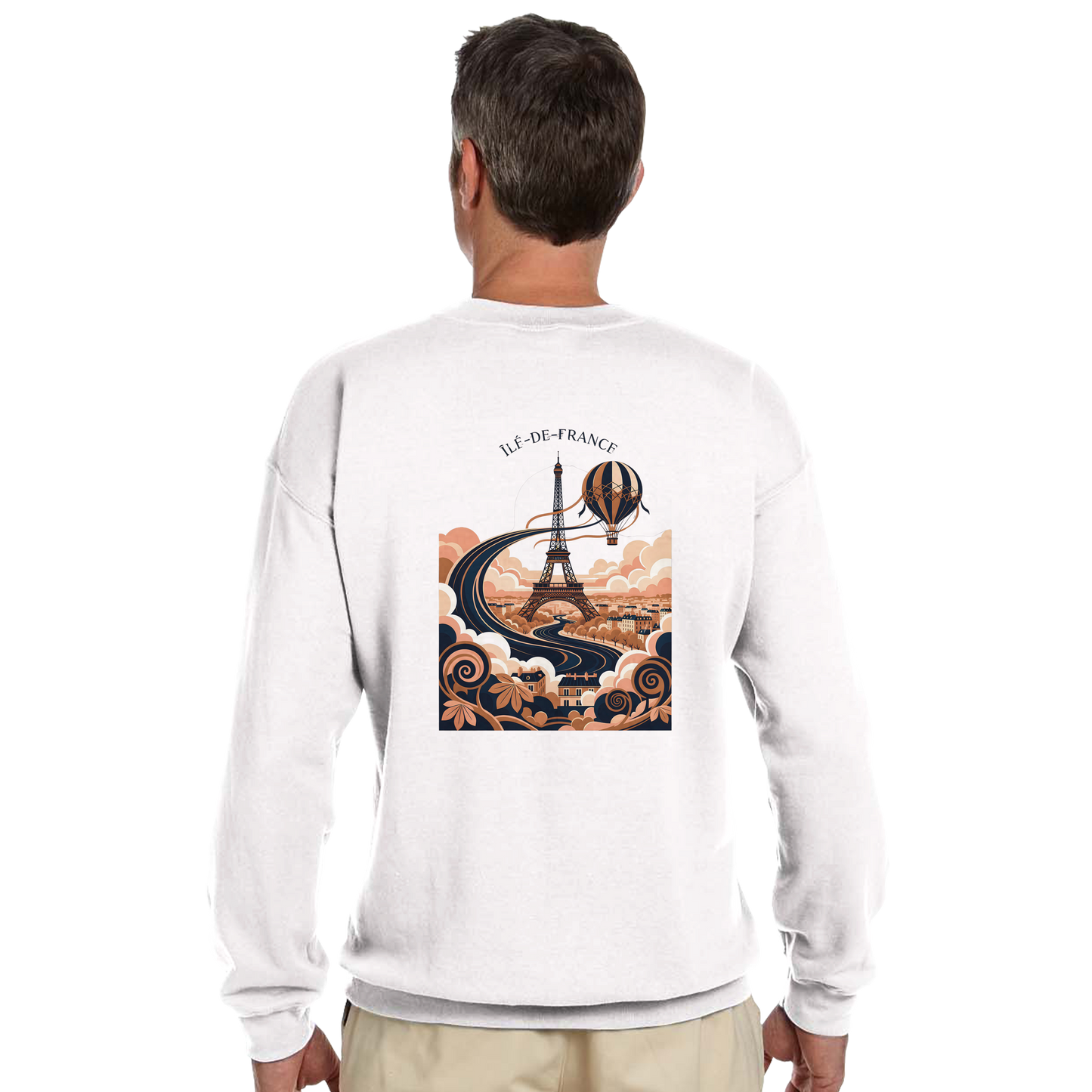 Ile de France Unisex Classic Crewneck Sweatshirt | Gildan® 18000