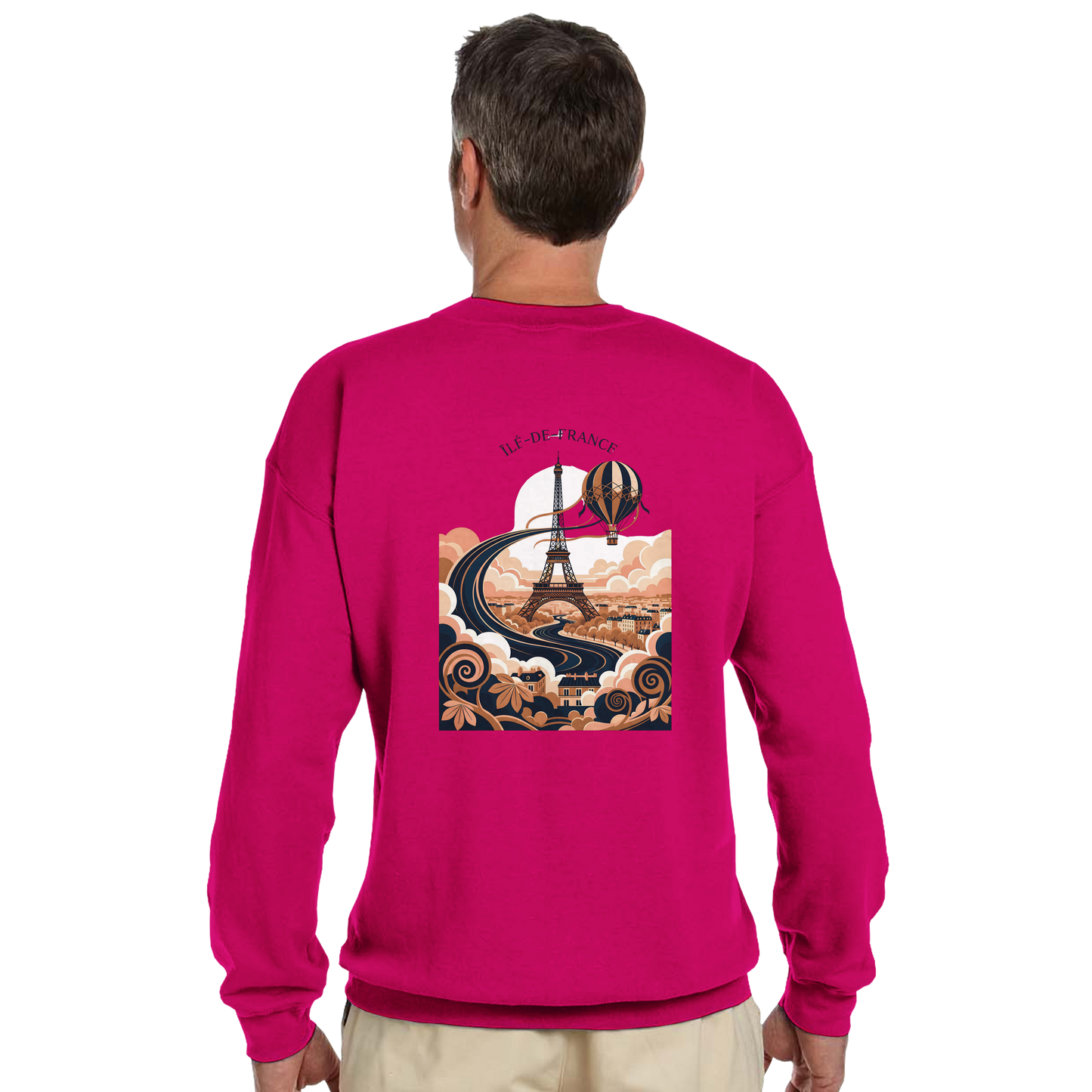 Ile de France Unisex Classic Crewneck Sweatshirt | Gildan® 18000