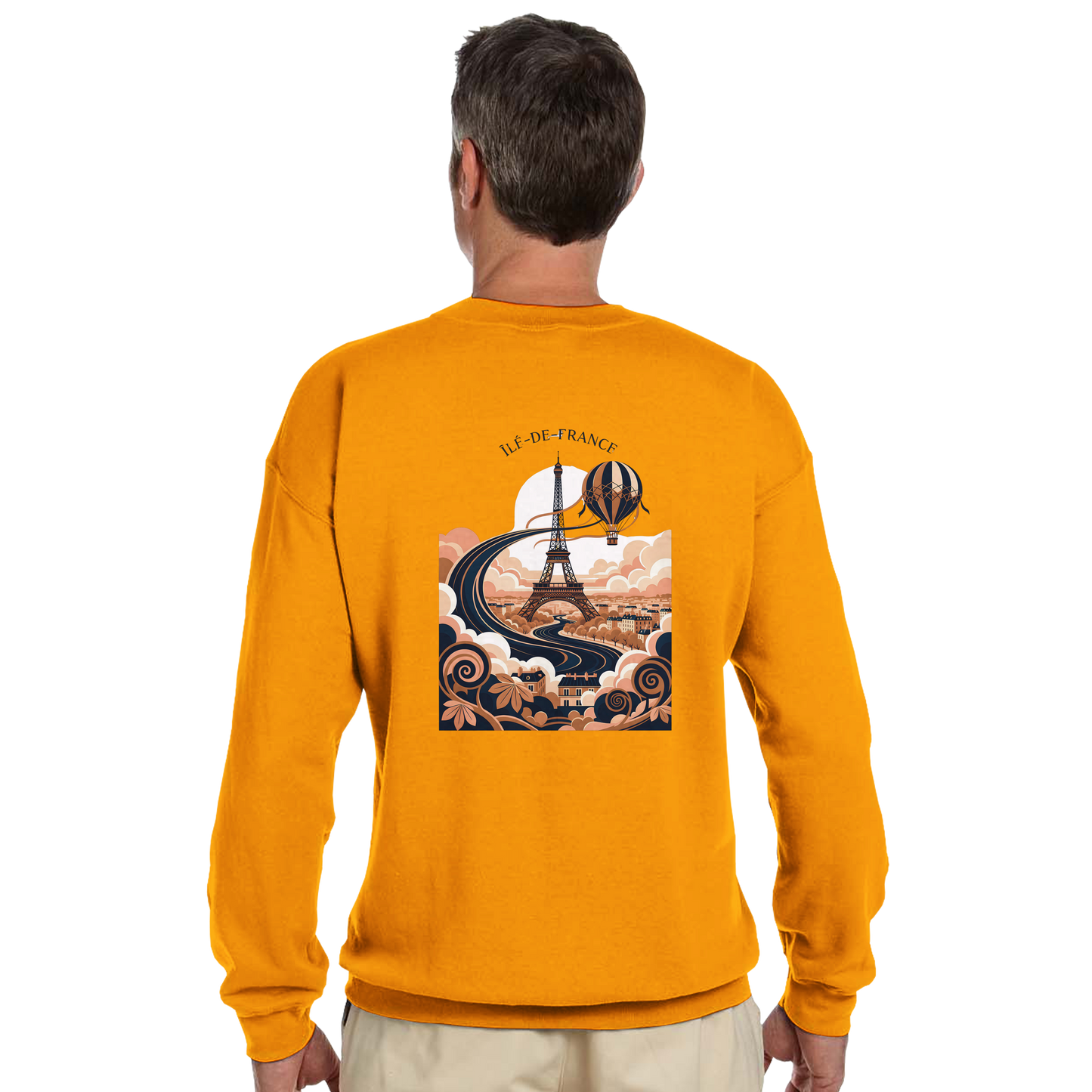 Ile de France Unisex Classic Crewneck Sweatshirt | Gildan® 18000