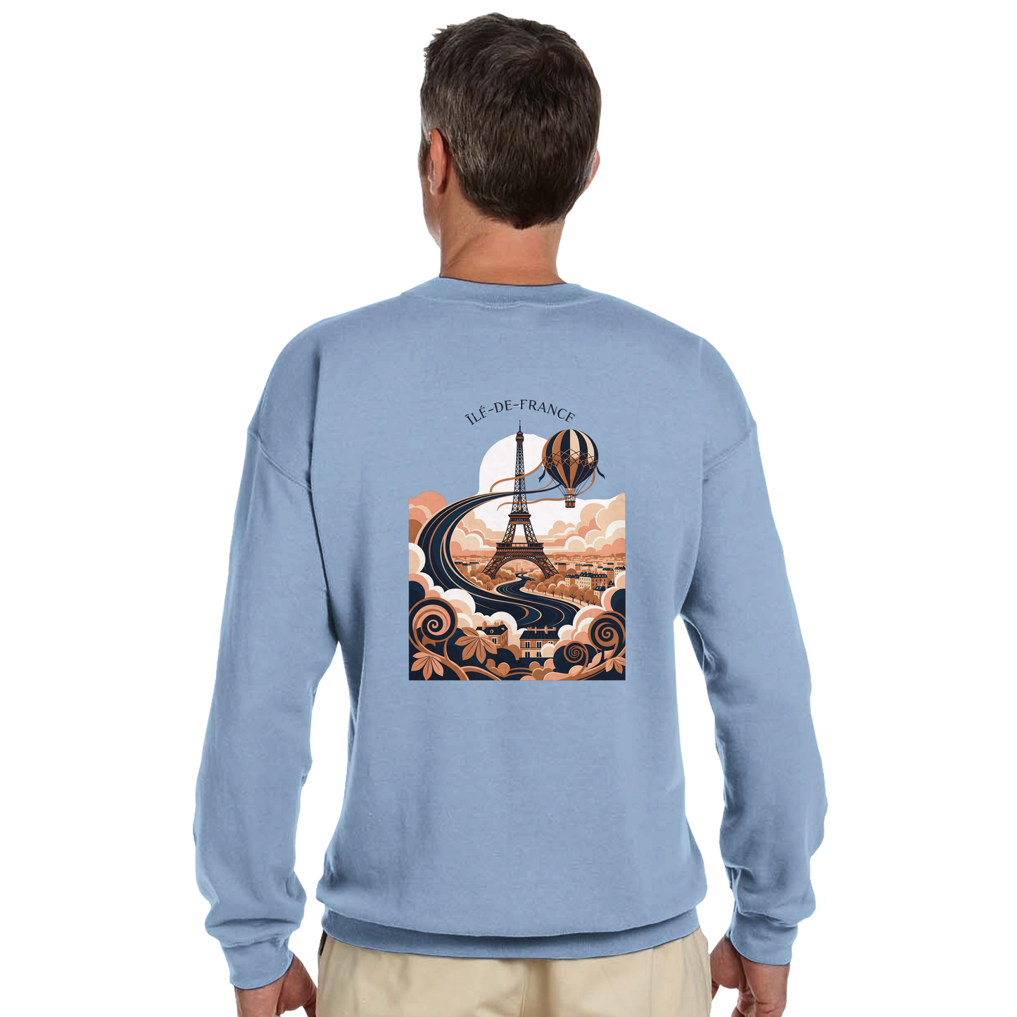 Ile de France Unisex Classic Crewneck Sweatshirt | Gildan® 18000