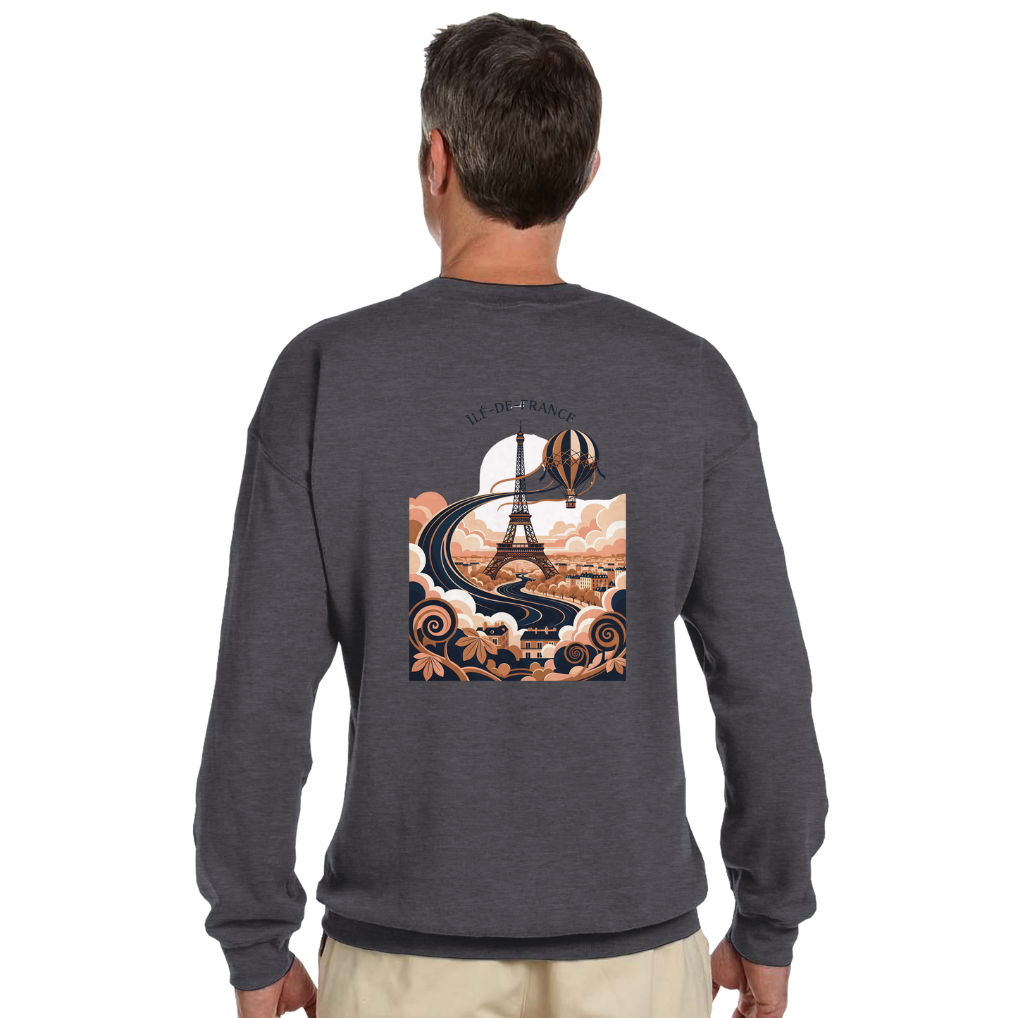 Ile de France Unisex Classic Crewneck Sweatshirt | Gildan® 18000