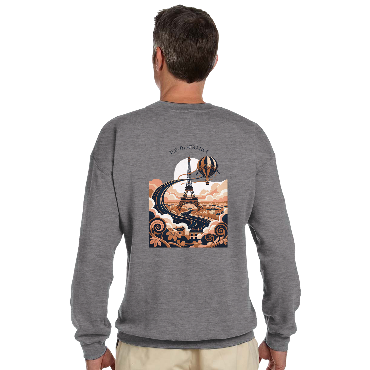 Ile de France Unisex Classic Crewneck Sweatshirt | Gildan® 18000