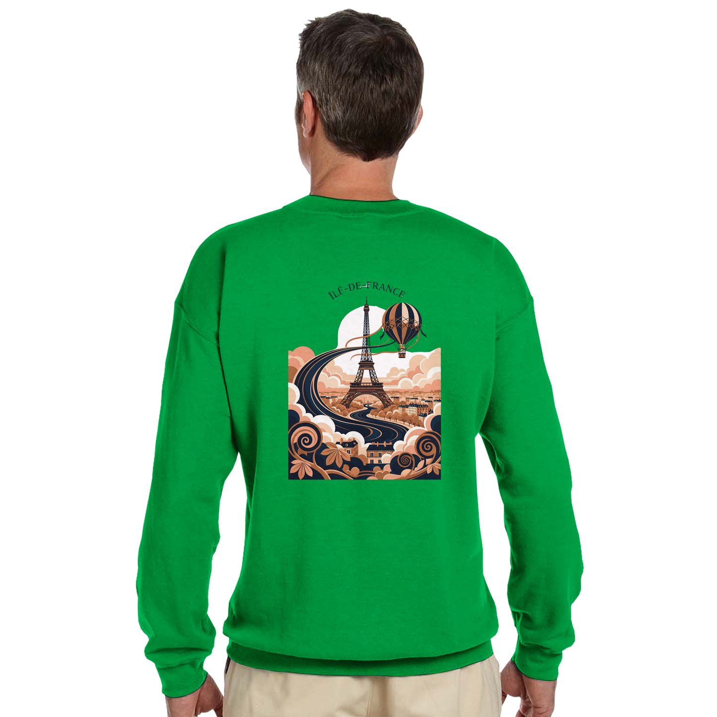 Ile de France Unisex Classic Crewneck Sweatshirt | Gildan® 18000