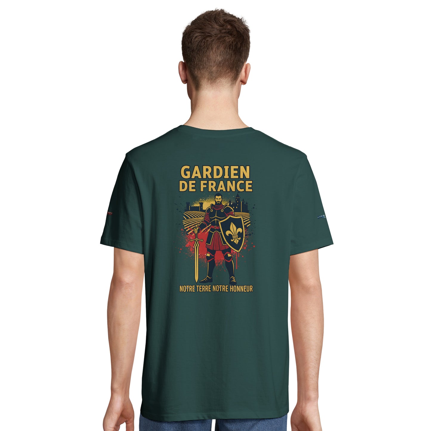 T-Shirt für Herren Frankreich Torwart Baumwolle in Bio-Umstellung | SOL'S Legend 03981