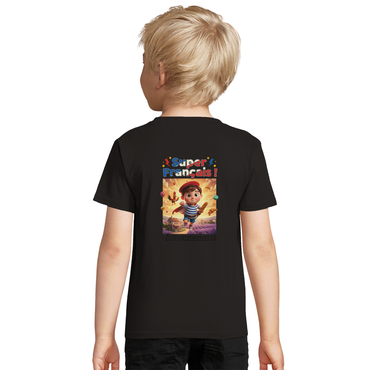 SOL'S Pioneer Kids 03578 Organic cotton T-shirt for boys, French style, fitted