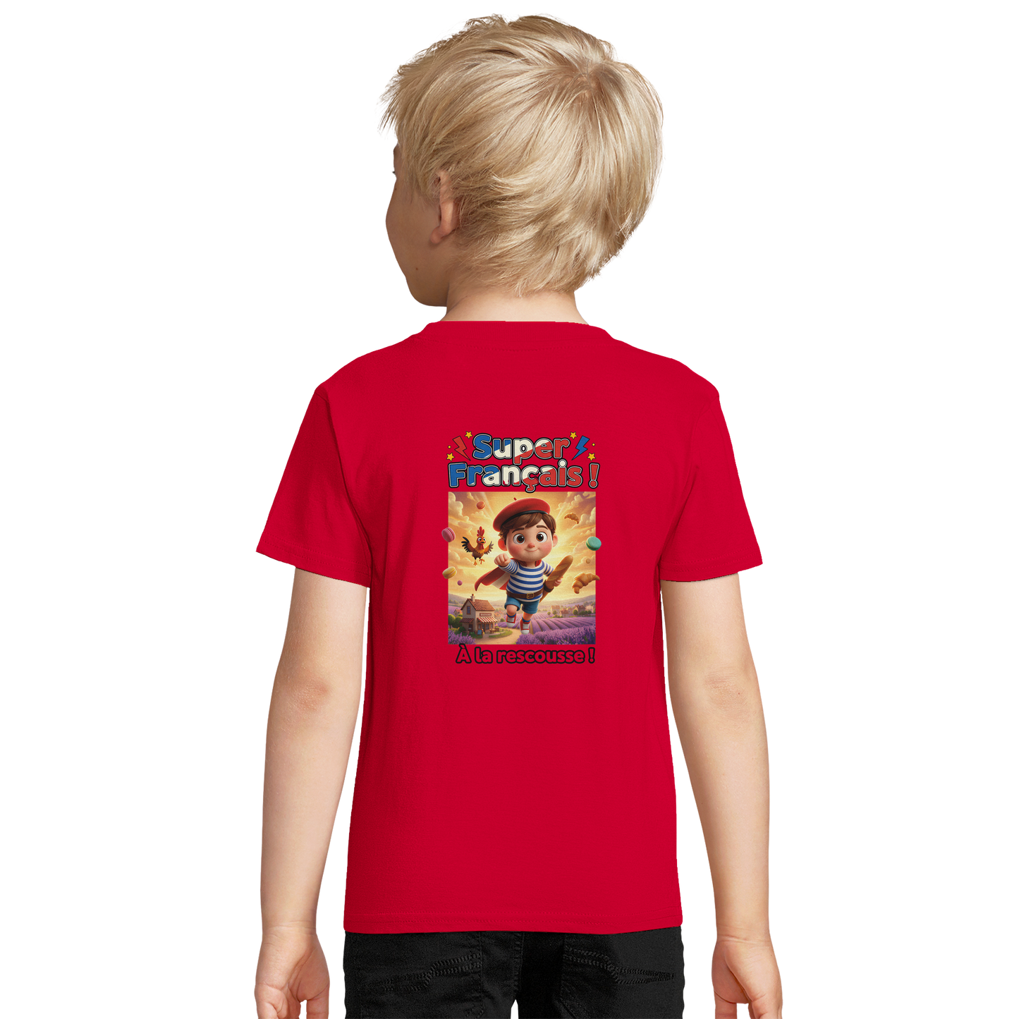 SOL'S Pioneer Kids 03578 Organic cotton T-shirt for boys, French style, fitted