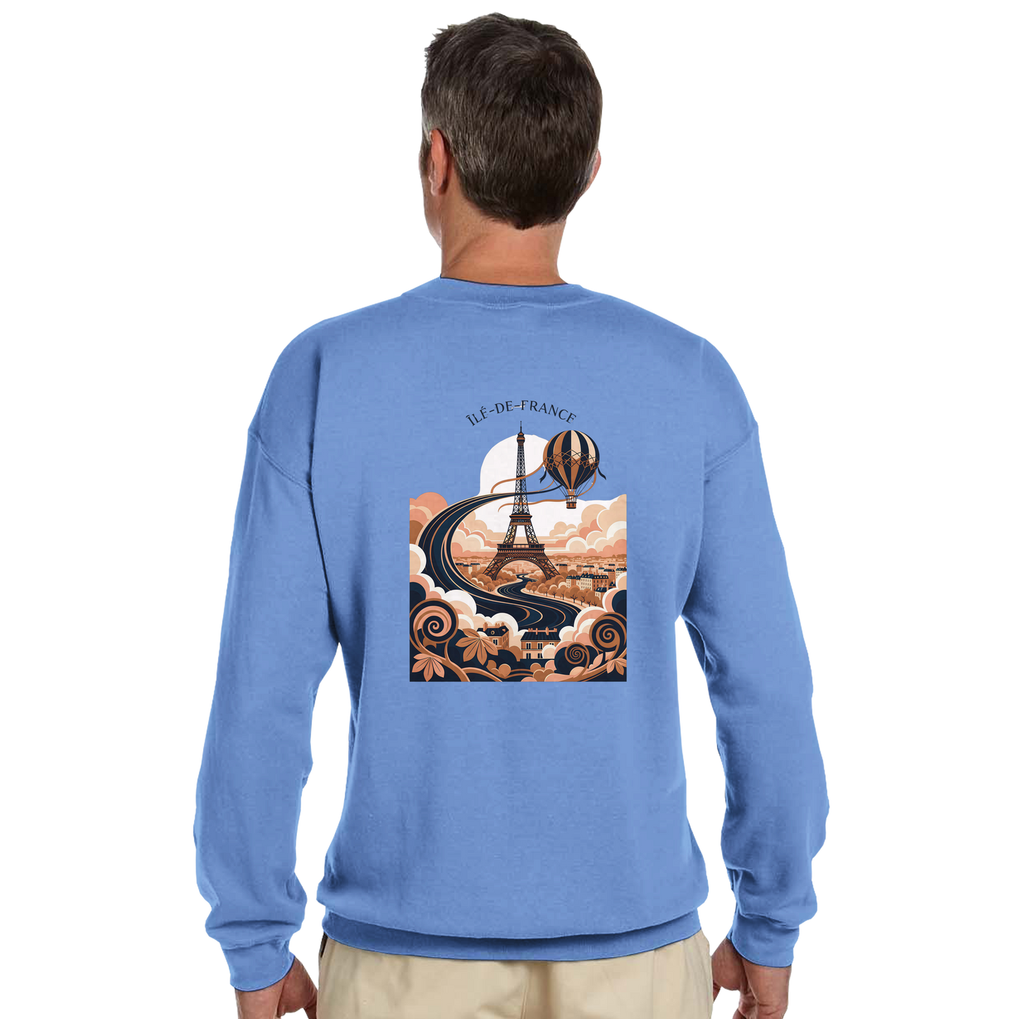 Ile de France Unisex Classic Crewneck Sweatshirt | Gildan® 18000