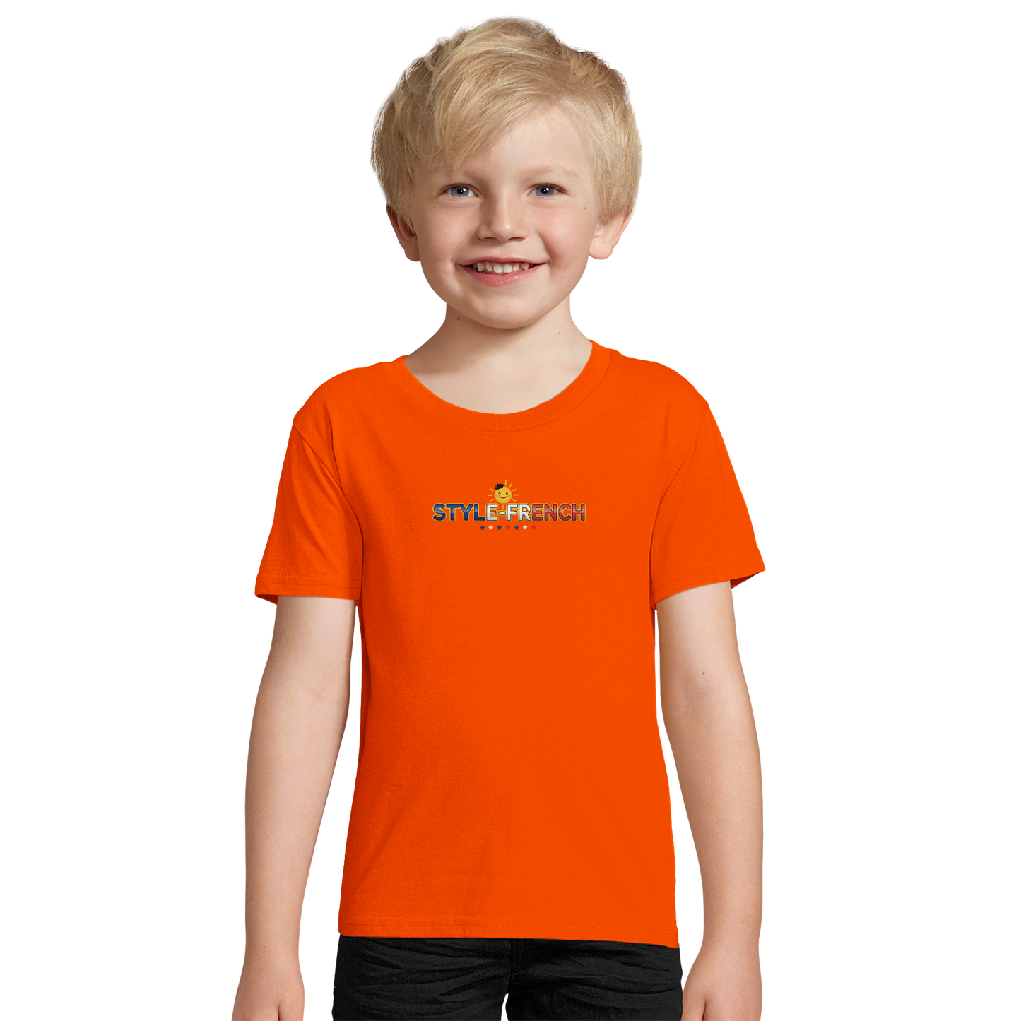 T-Shirt Junge kleiner Koch großes Festmahl Bio eng anliegend | SOL'S Pioneer Kids 03578