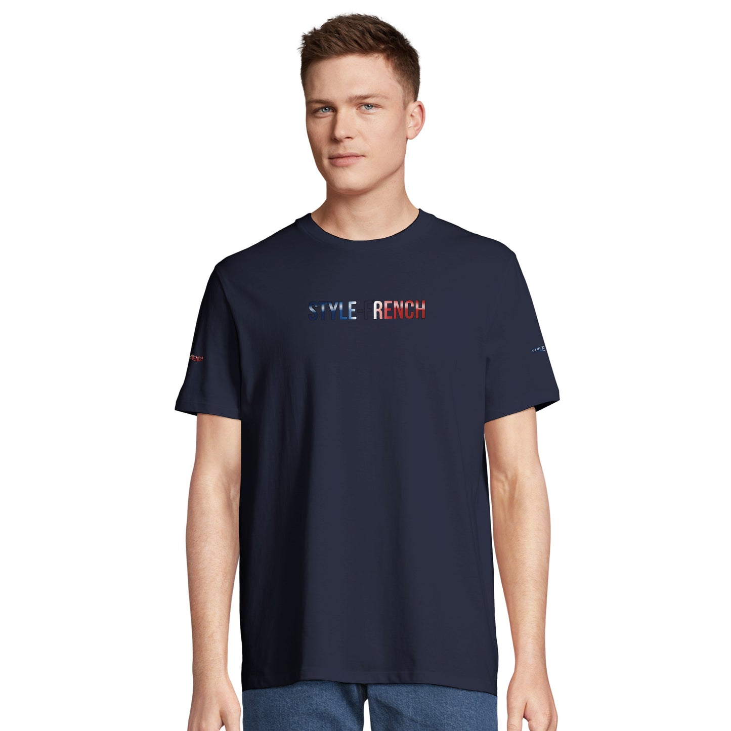 Men's T-shirt strong lion French style organic in conversion cotton | SOL'S Legend 03981