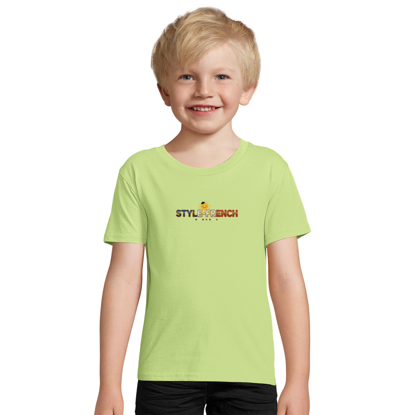 T-Shirt Junge kleiner Künstler aus Frankreich | SOL'S Pioneer Kids 03578