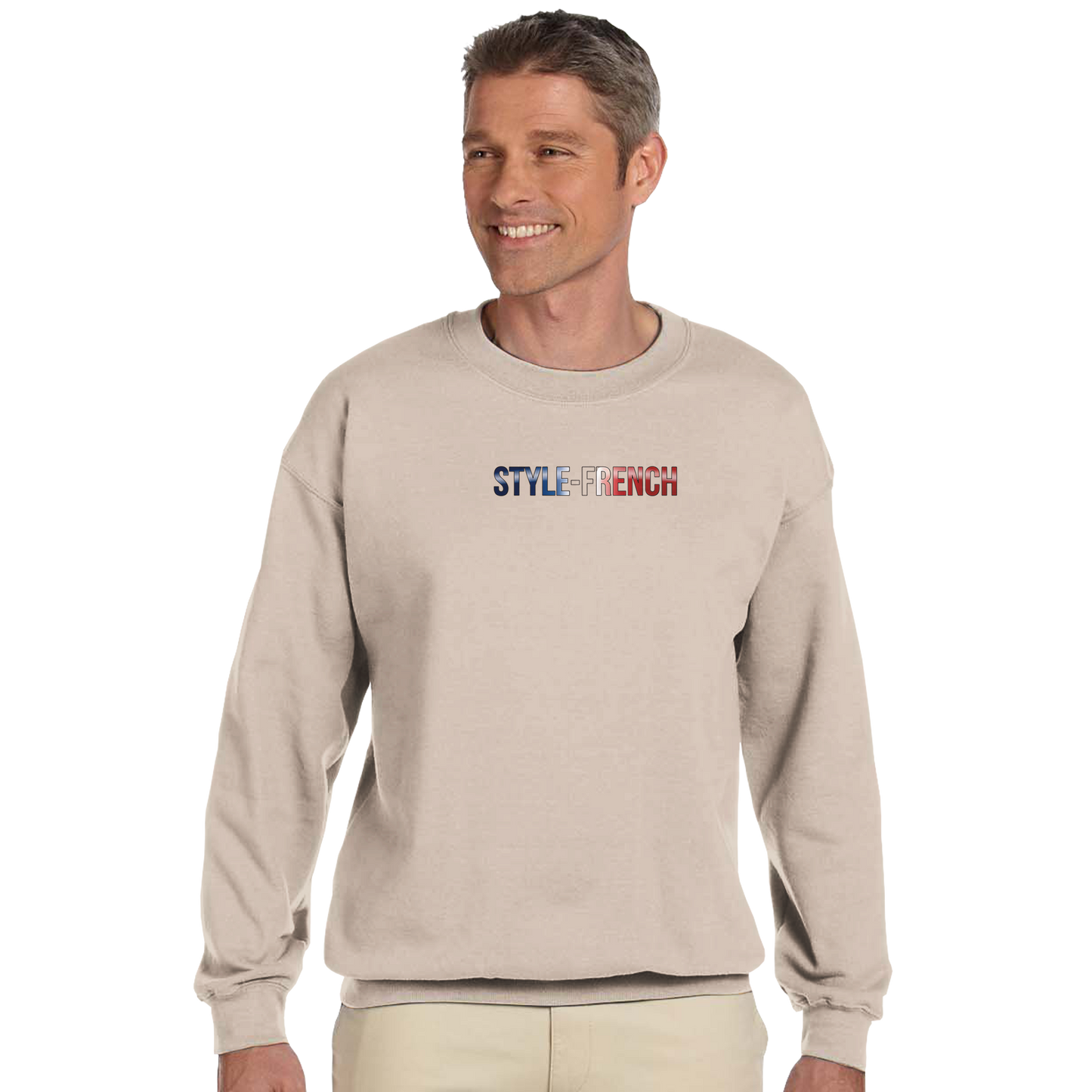 Unisex-Sweatshirt Dijon, Frankreich klassisch Rundhals | Gildan® 18000