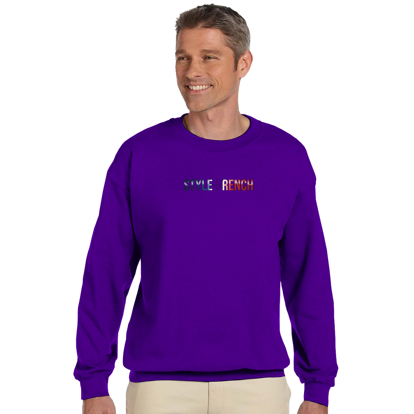 Unisex Sweatshirt Toulouse Classic French City Crewneck | Gildan® 18000