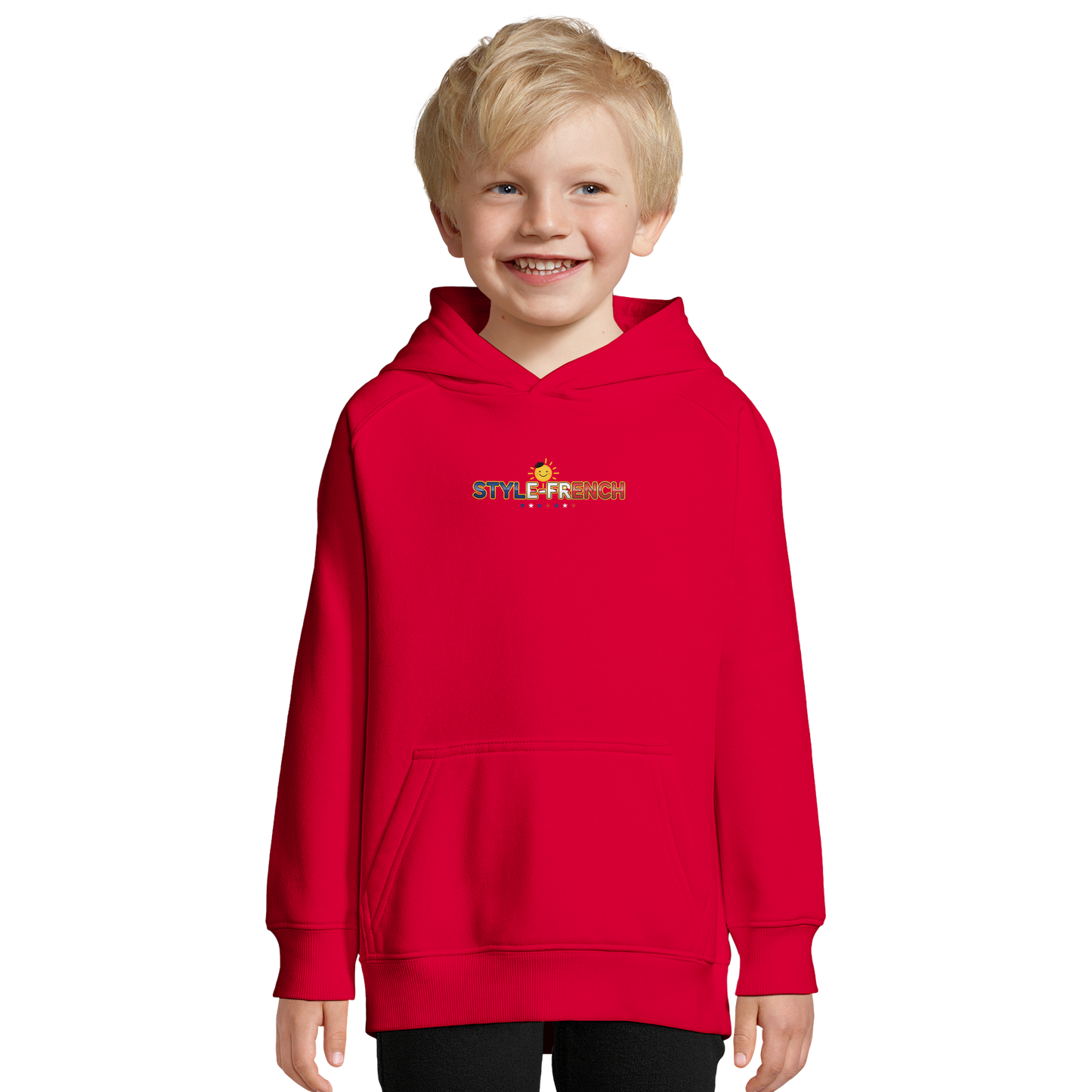 Kapuzenpulli kleiner Entdecker für Jungen, French Style, Bio-Kinderkleidung | SOL'S Stellar Kids 03576