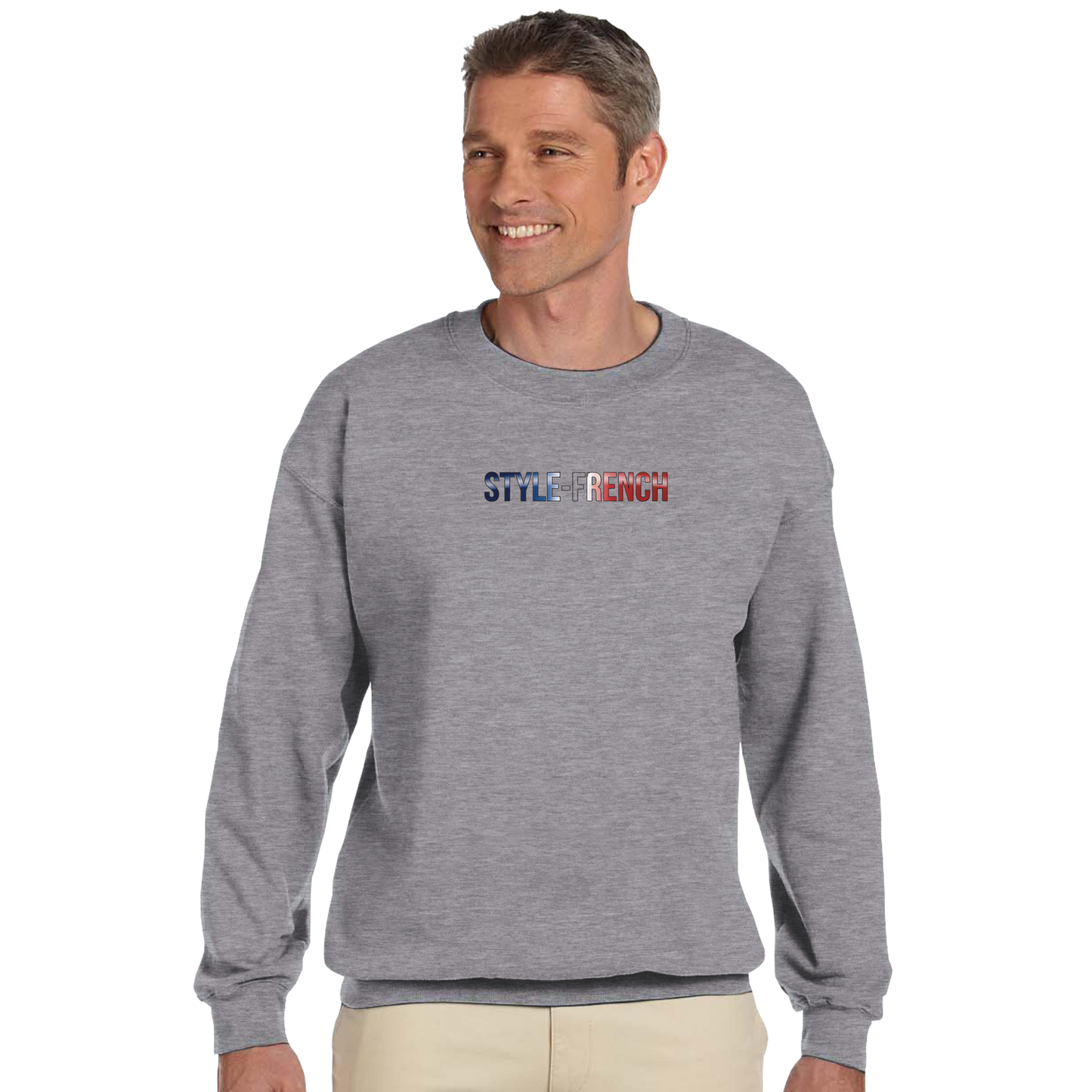 Unisex Nord-Pas-de-Calais classic crewneck sweatshirt | Gildan® 18000