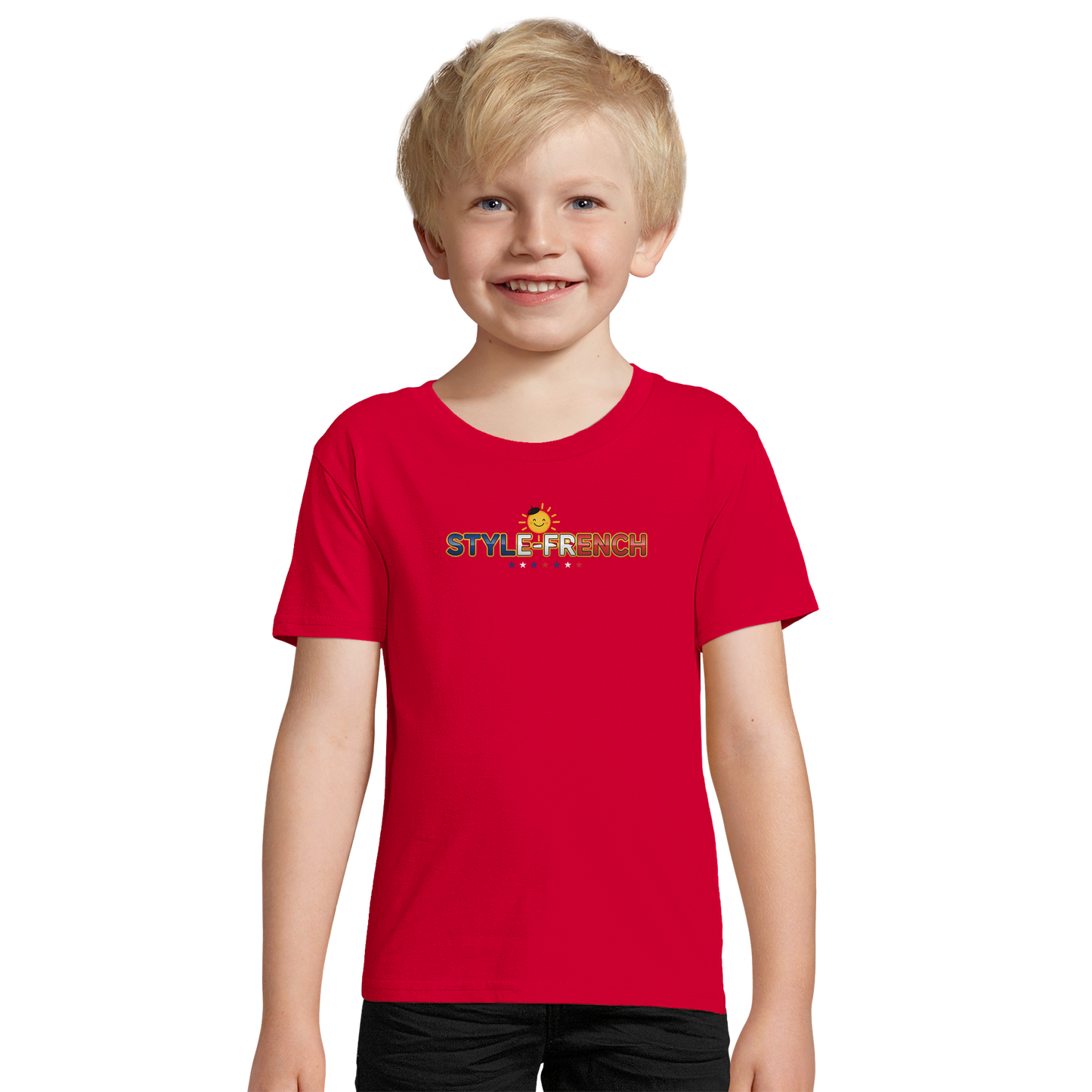 T-shirt Enfant Petit Patriote - Coton Bio Confortable