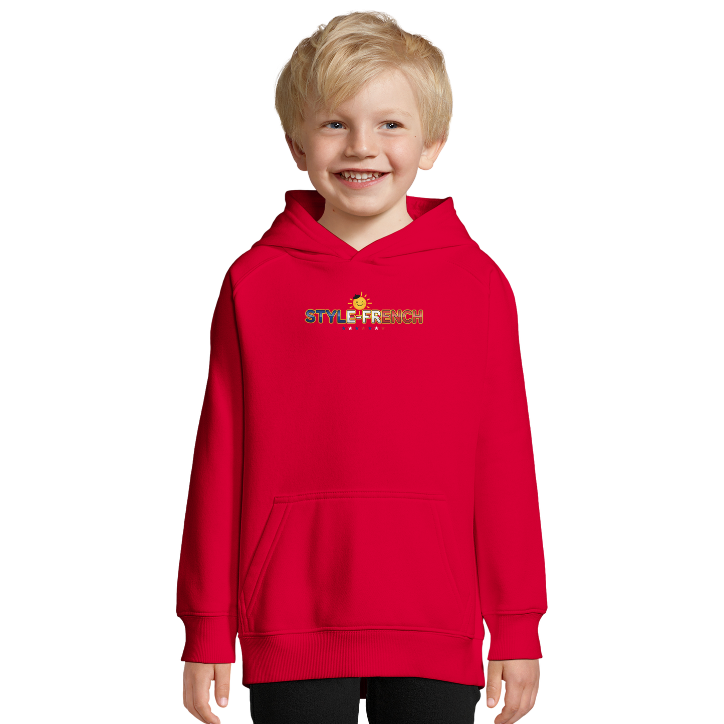 Kapuzenpullover für Jungen „Kleiner Ritter Frankreichs“ Bio | SOL'S Stellar Kids 03576