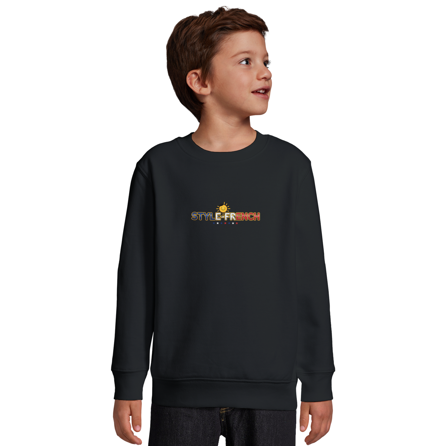 Boy's Little Explorer sweatshirt, French style, recycled blend | SOL'S Columbia Kids 04239