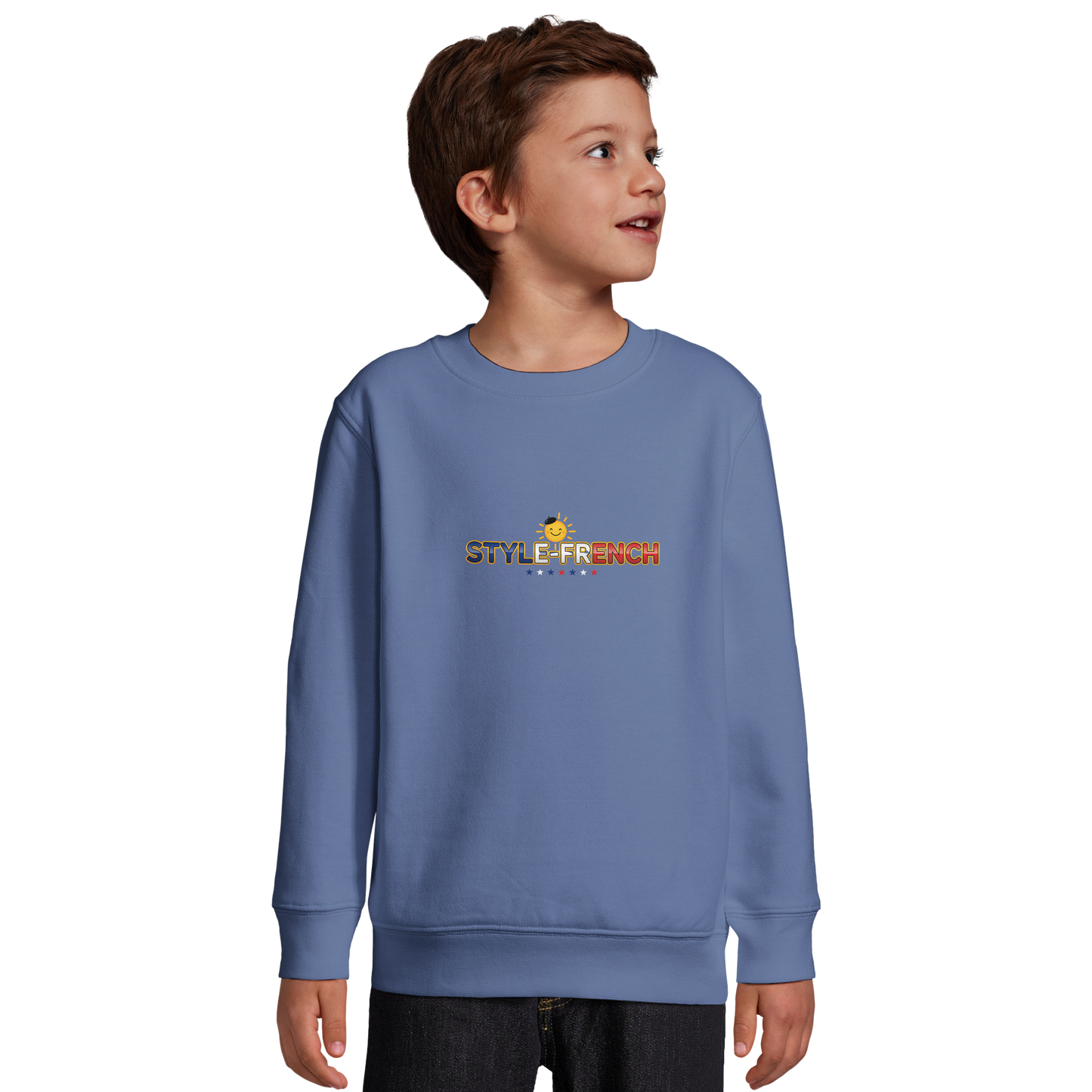 Sweat-shirt Enfant Petit Patriote - Coton Éco-Responsable